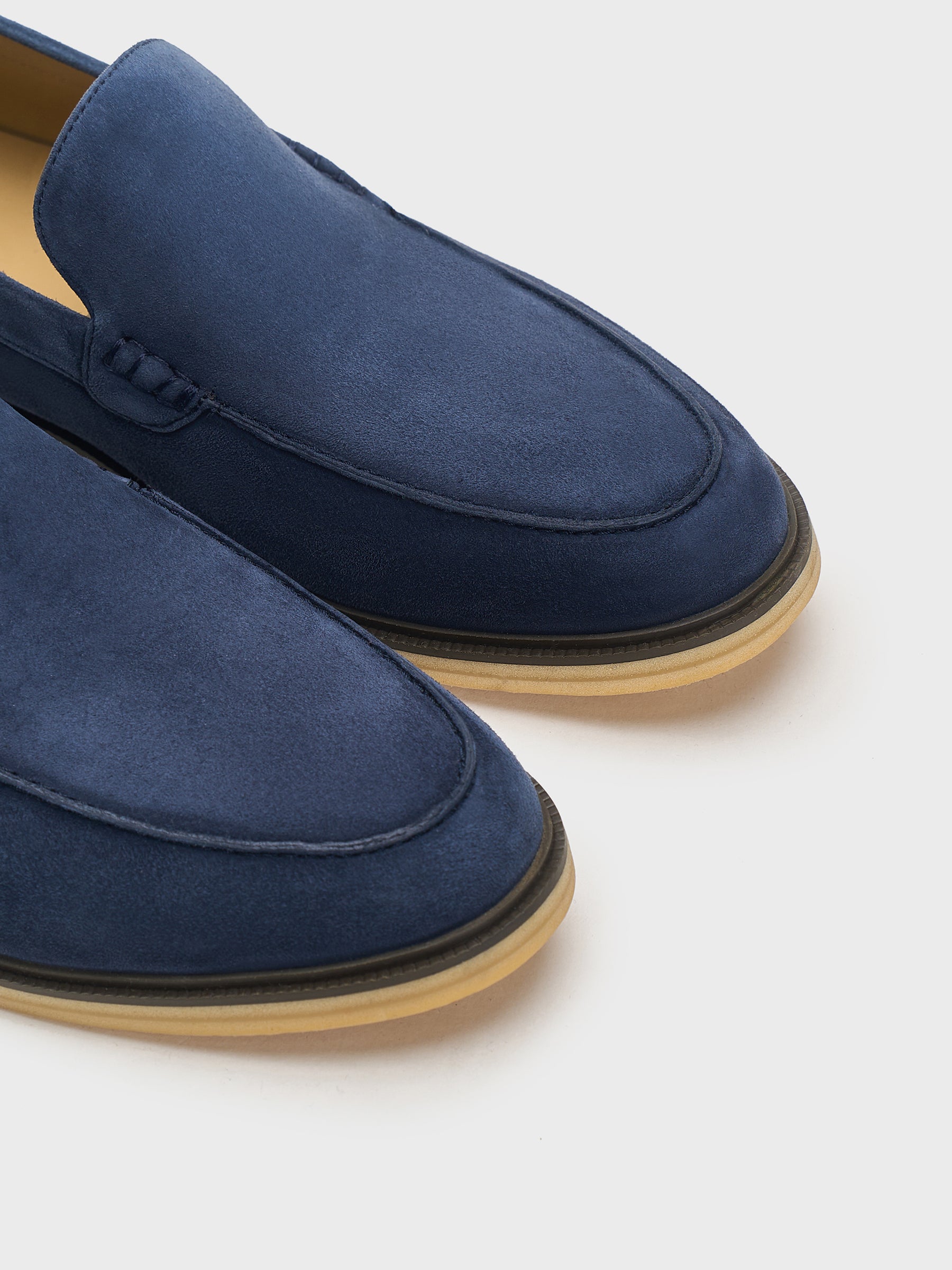 Suede loafers