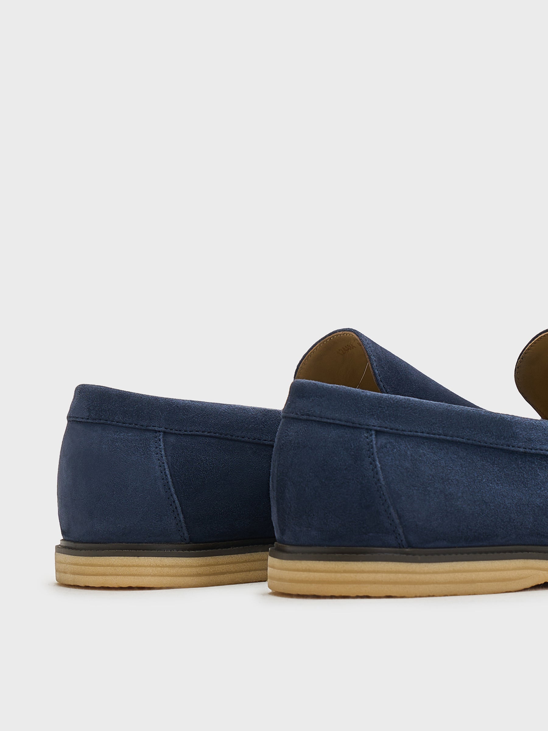 Suede loafers