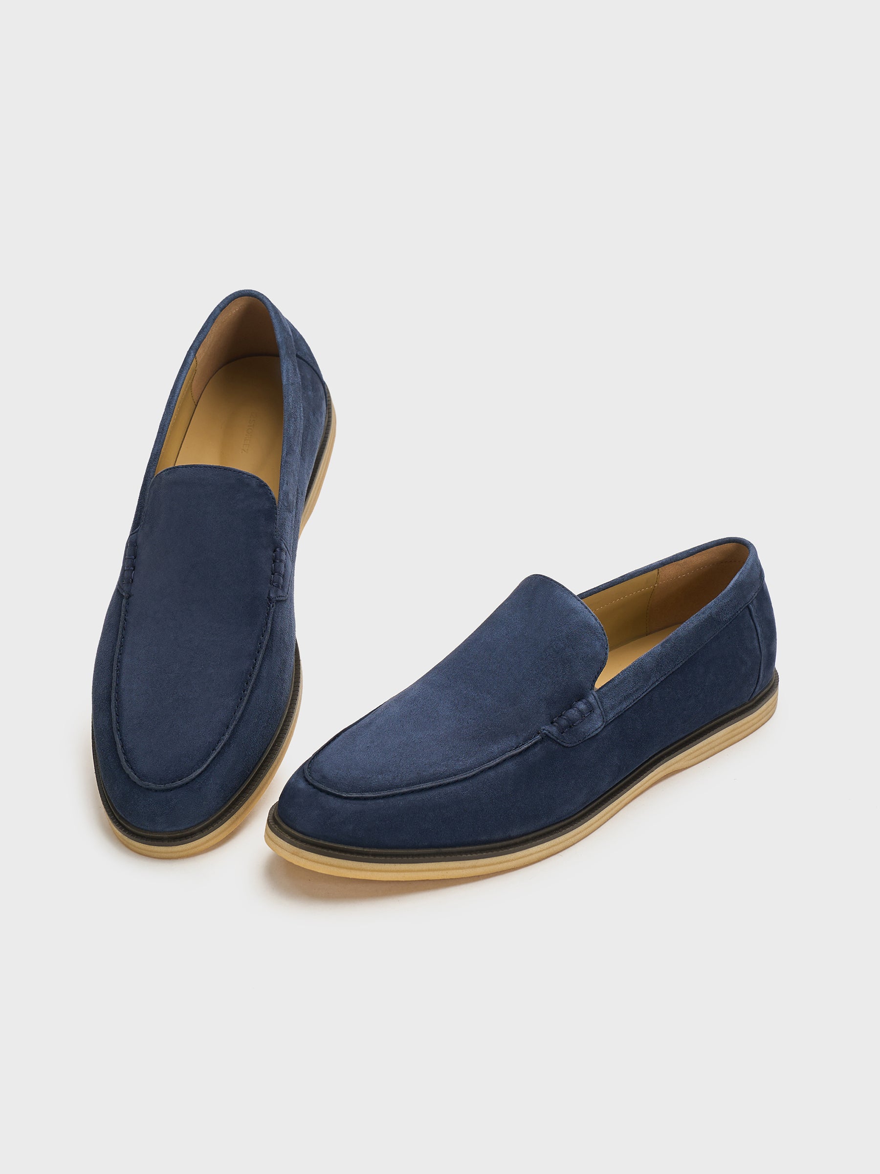 Suede loafers