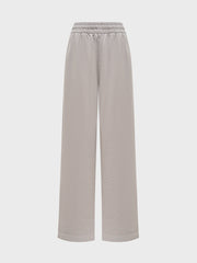 Garment-dyed trousers