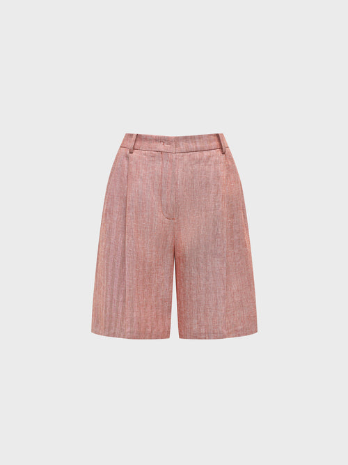 Linen shorts