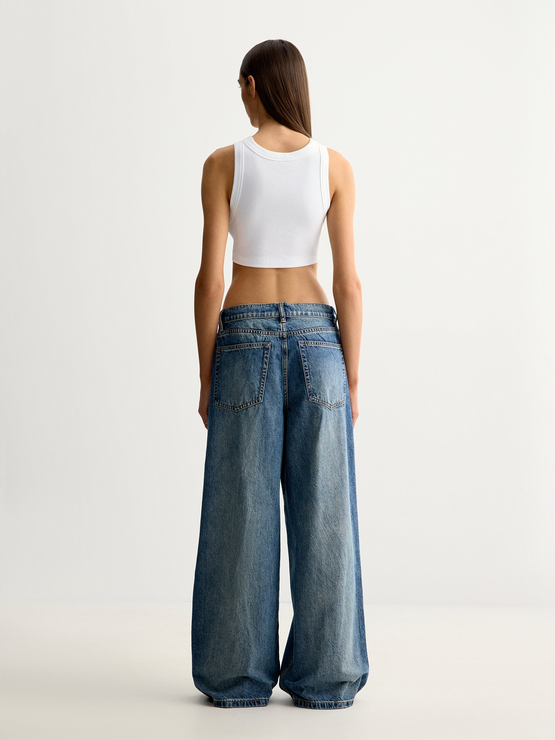 Wide leg jeans 433