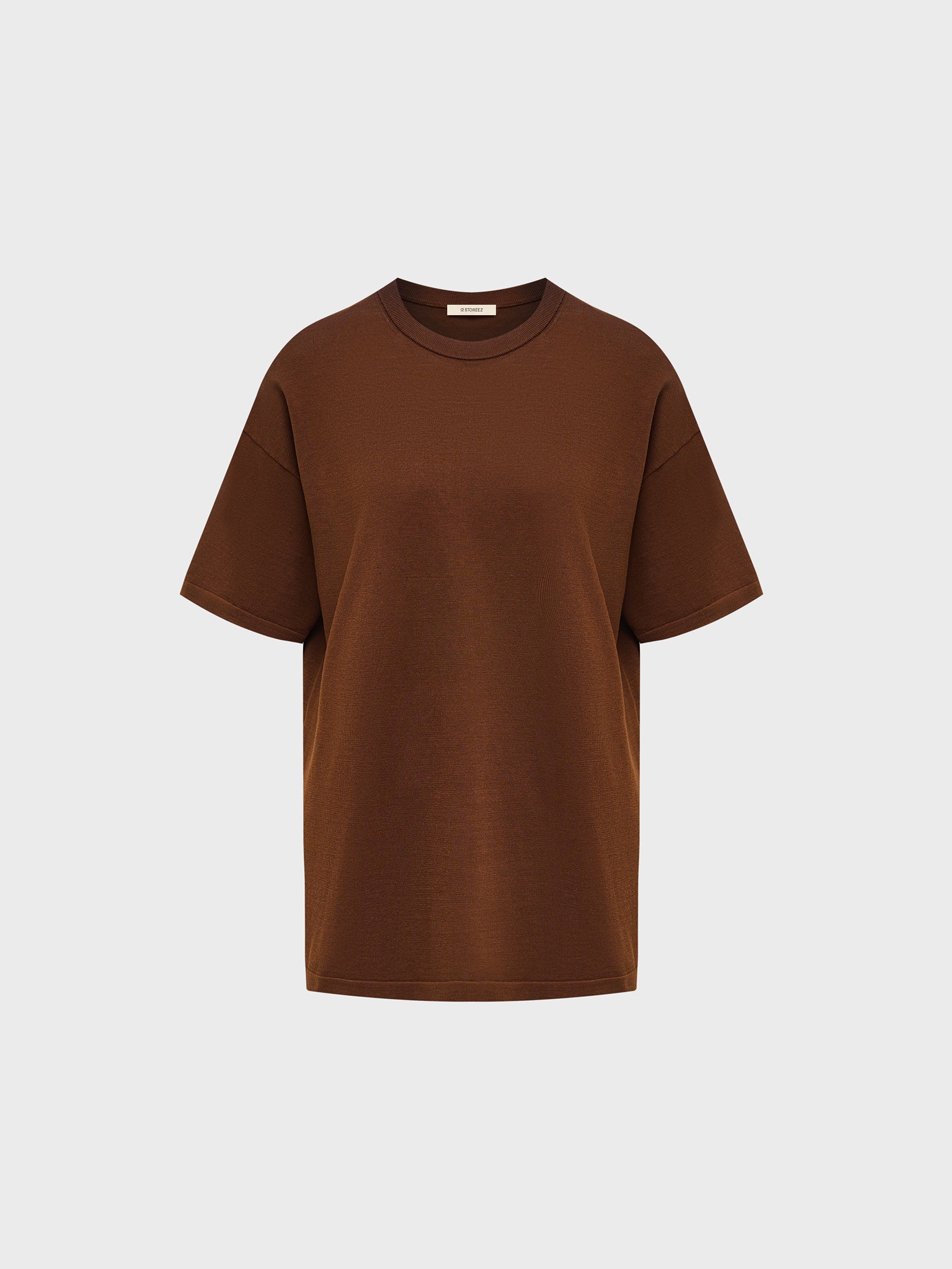 Silk-cotton T-shirt