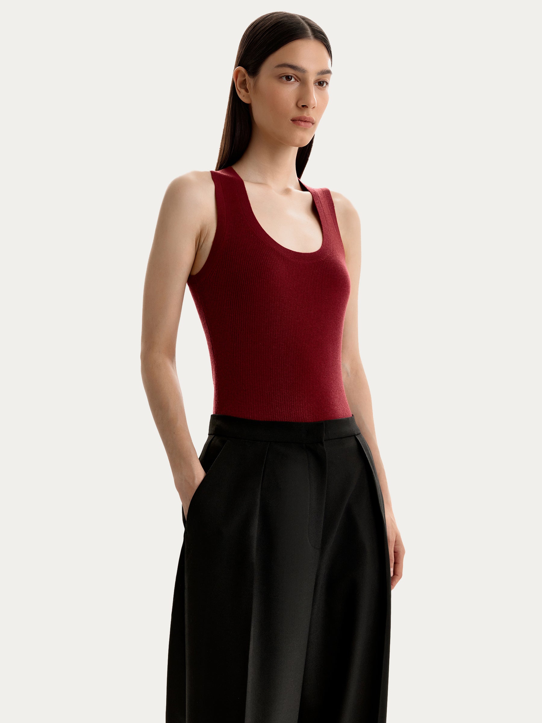 Merino tank top