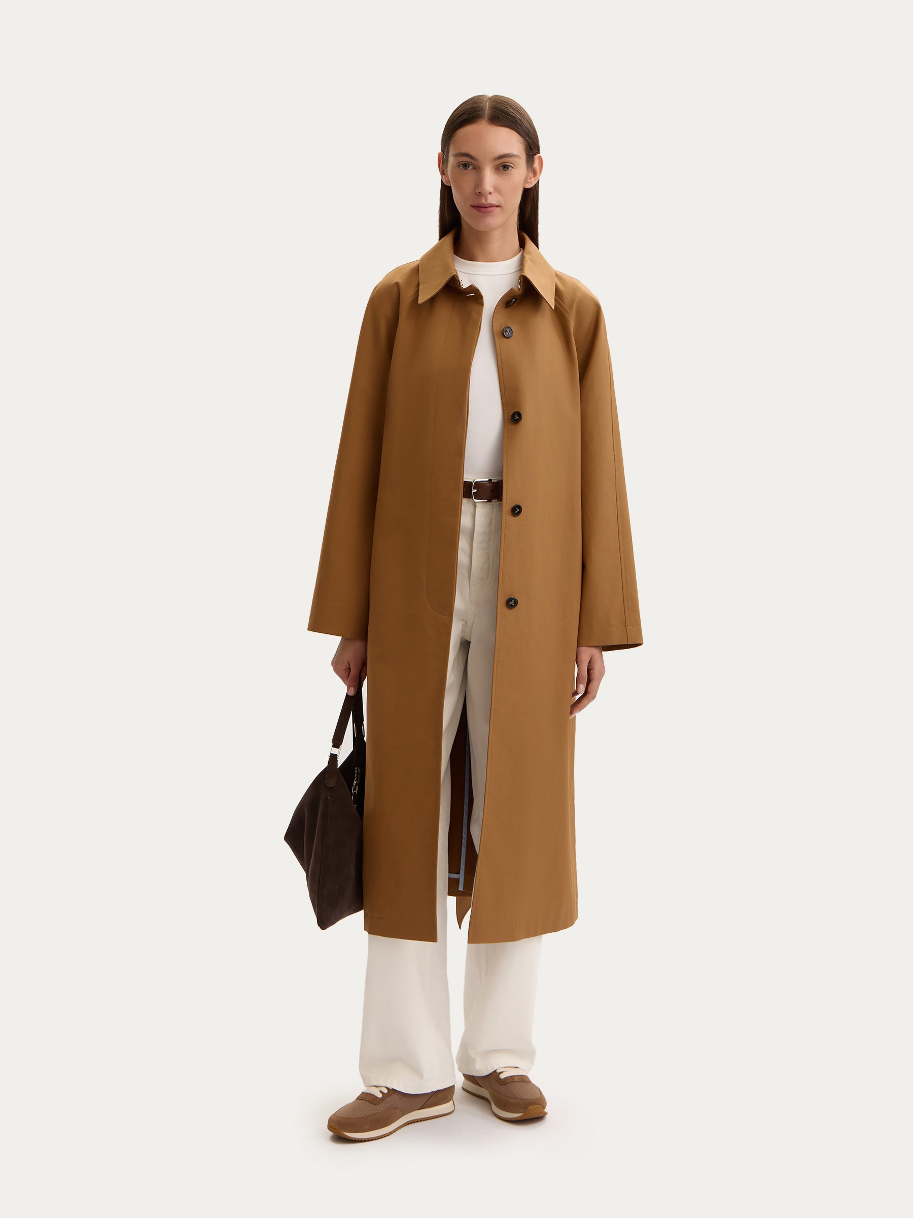 Cotton trench coat