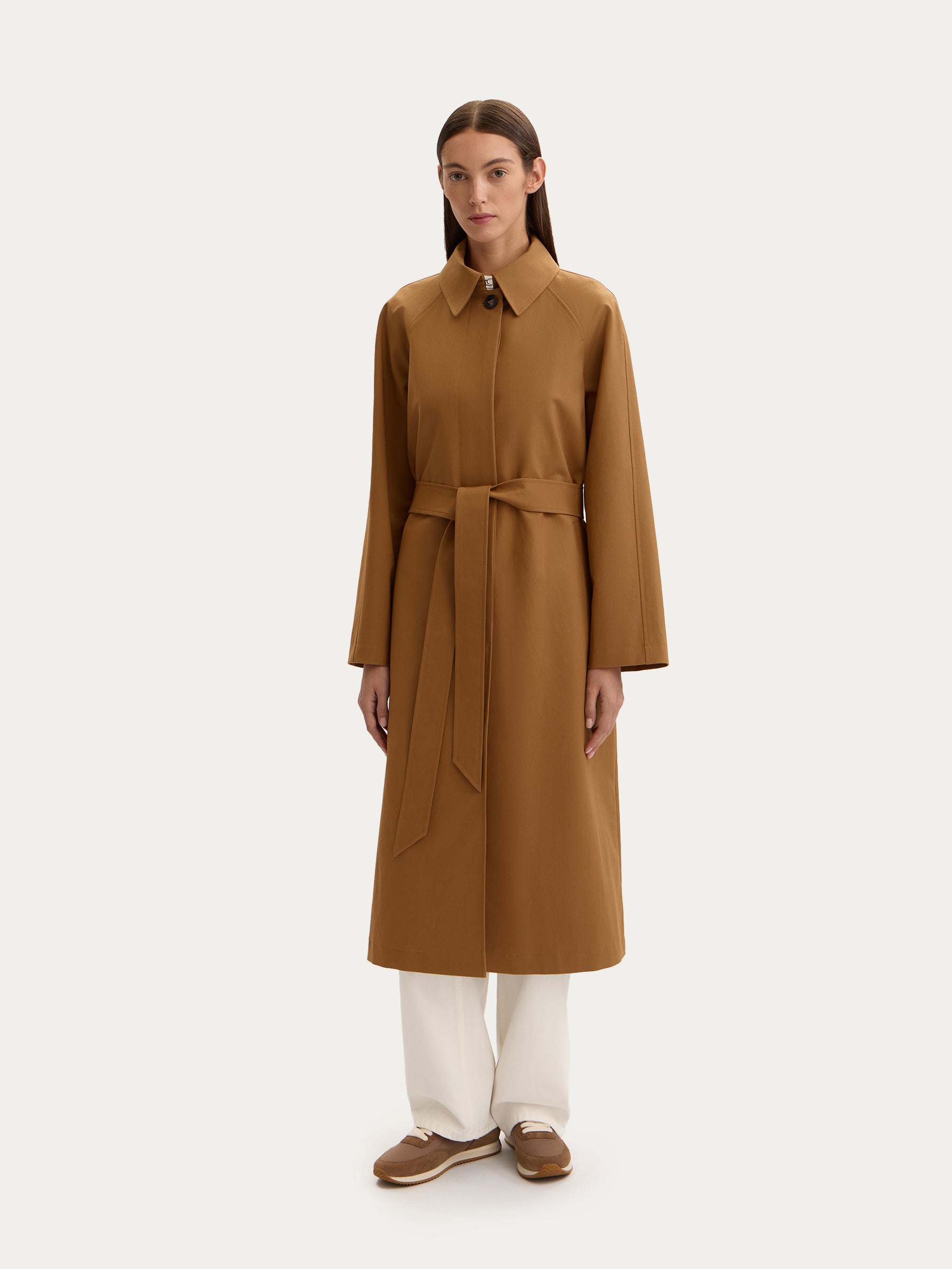 Cotton trench coat