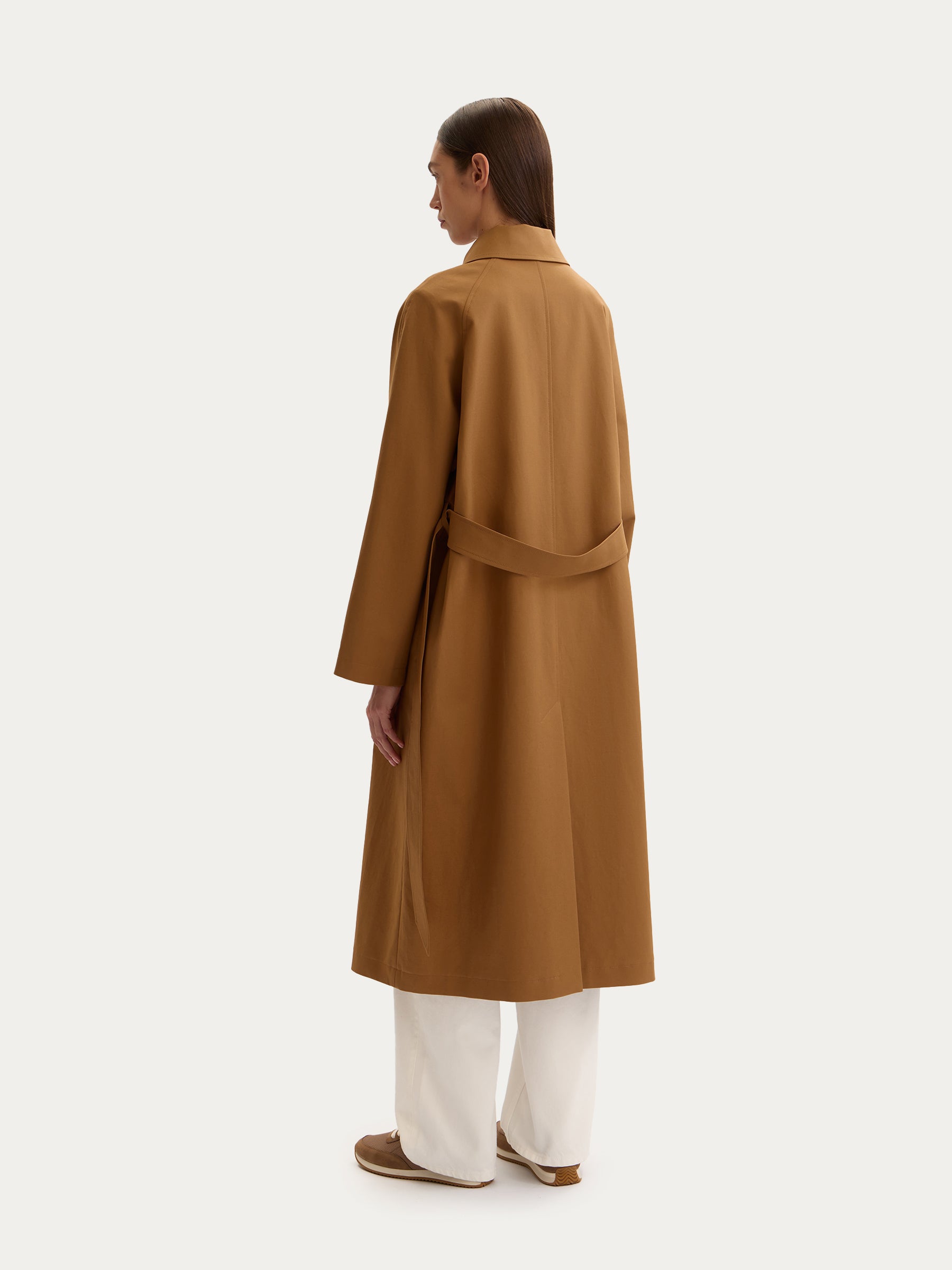 Cotton trench coat