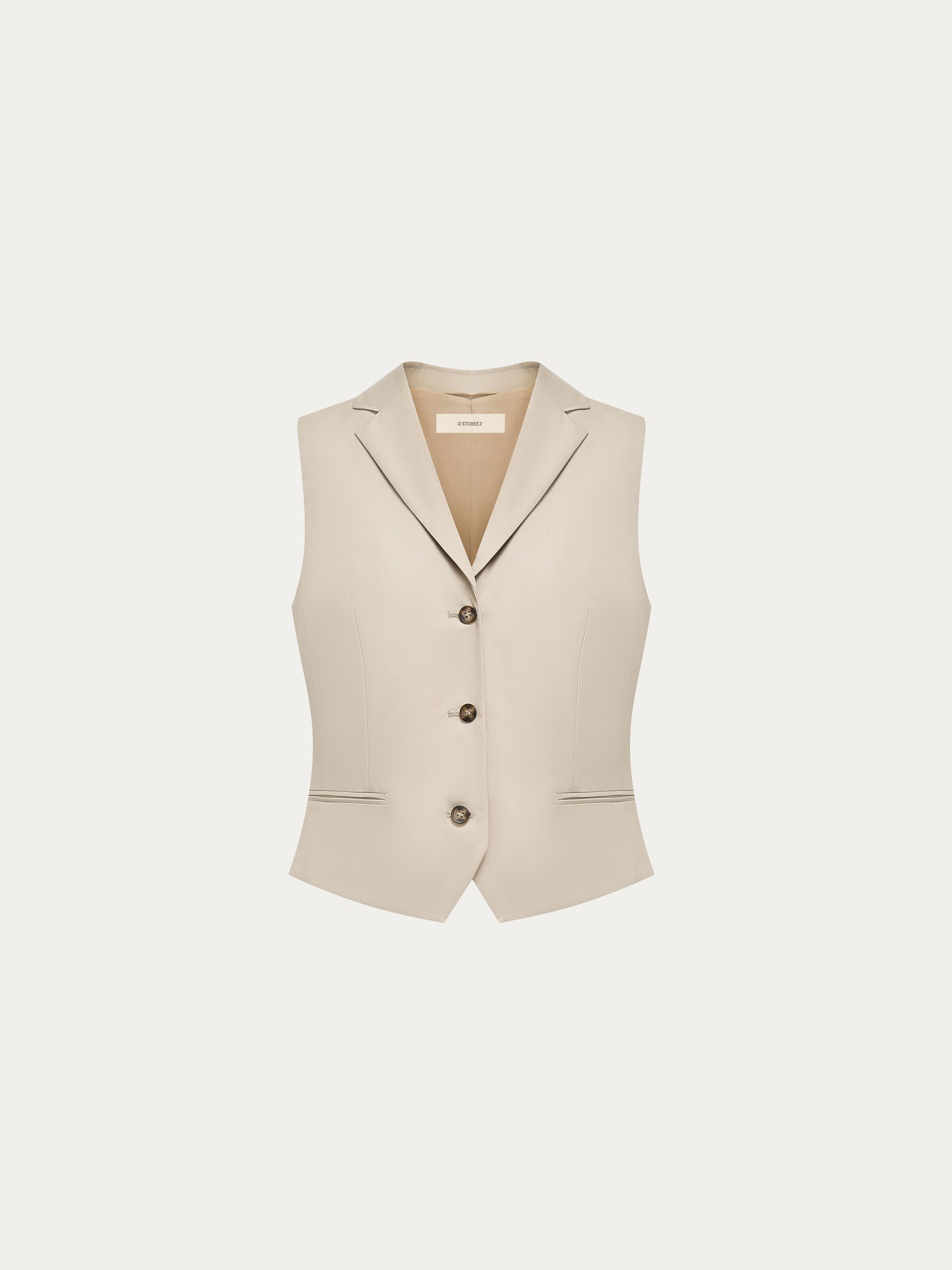 Cotton-lyocell vest