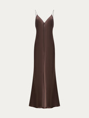 Mulberry silk maxi dress