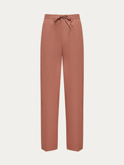 Cotton drawstring trousers