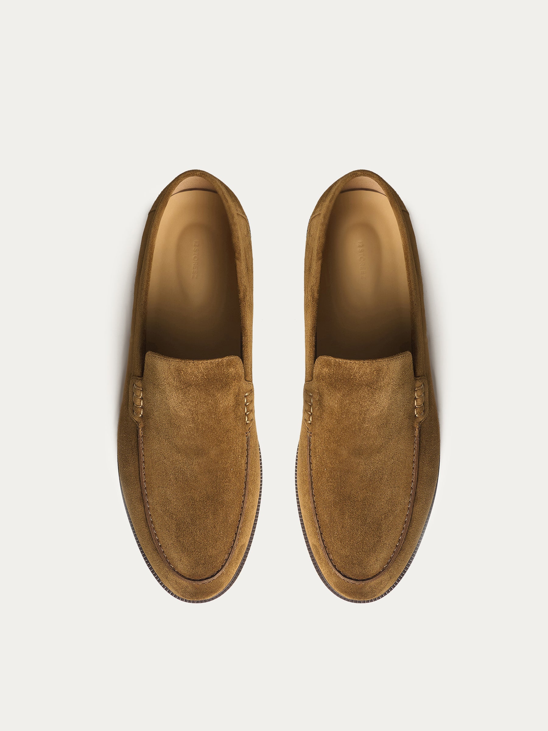 Suede loafers