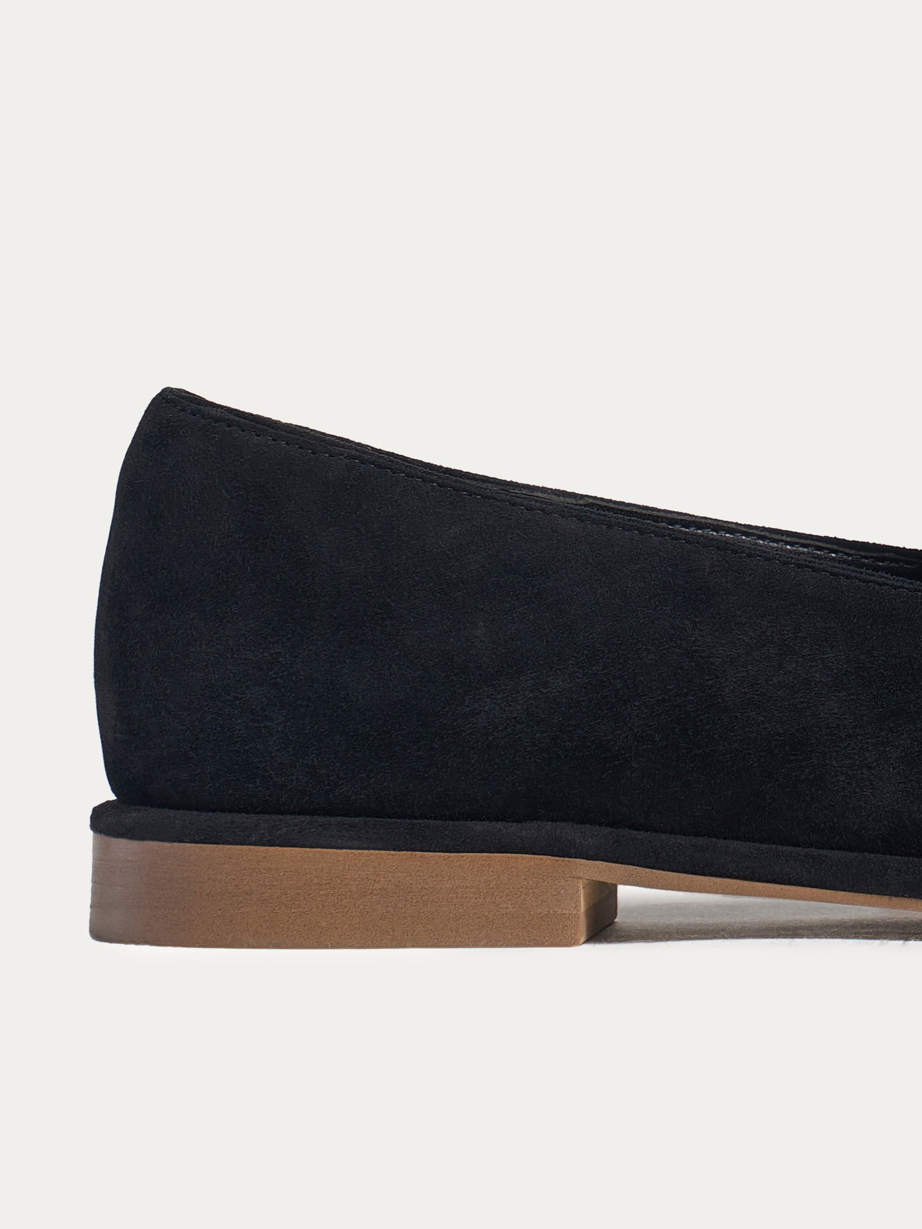 Suede loafers