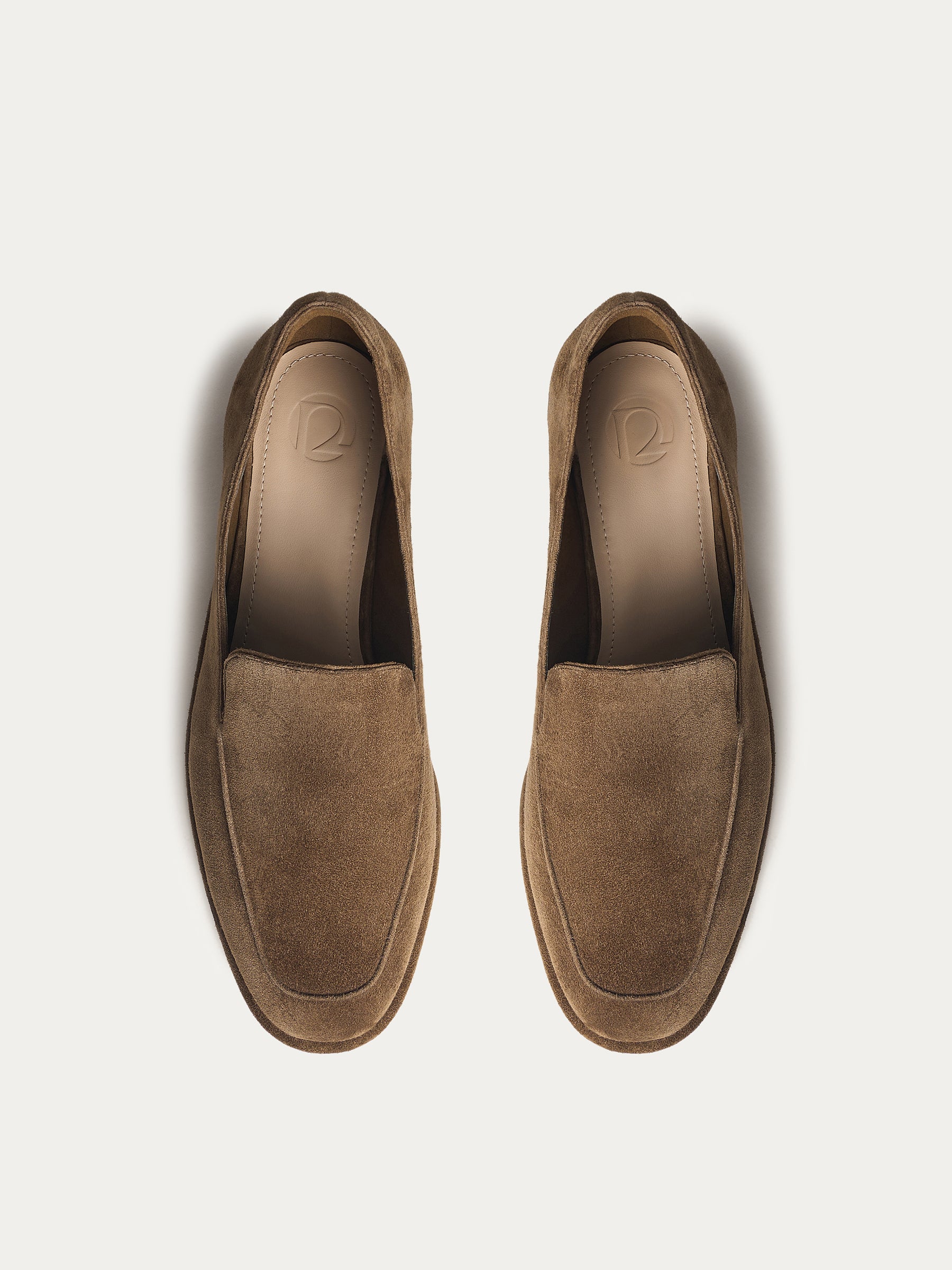 Suede loafers