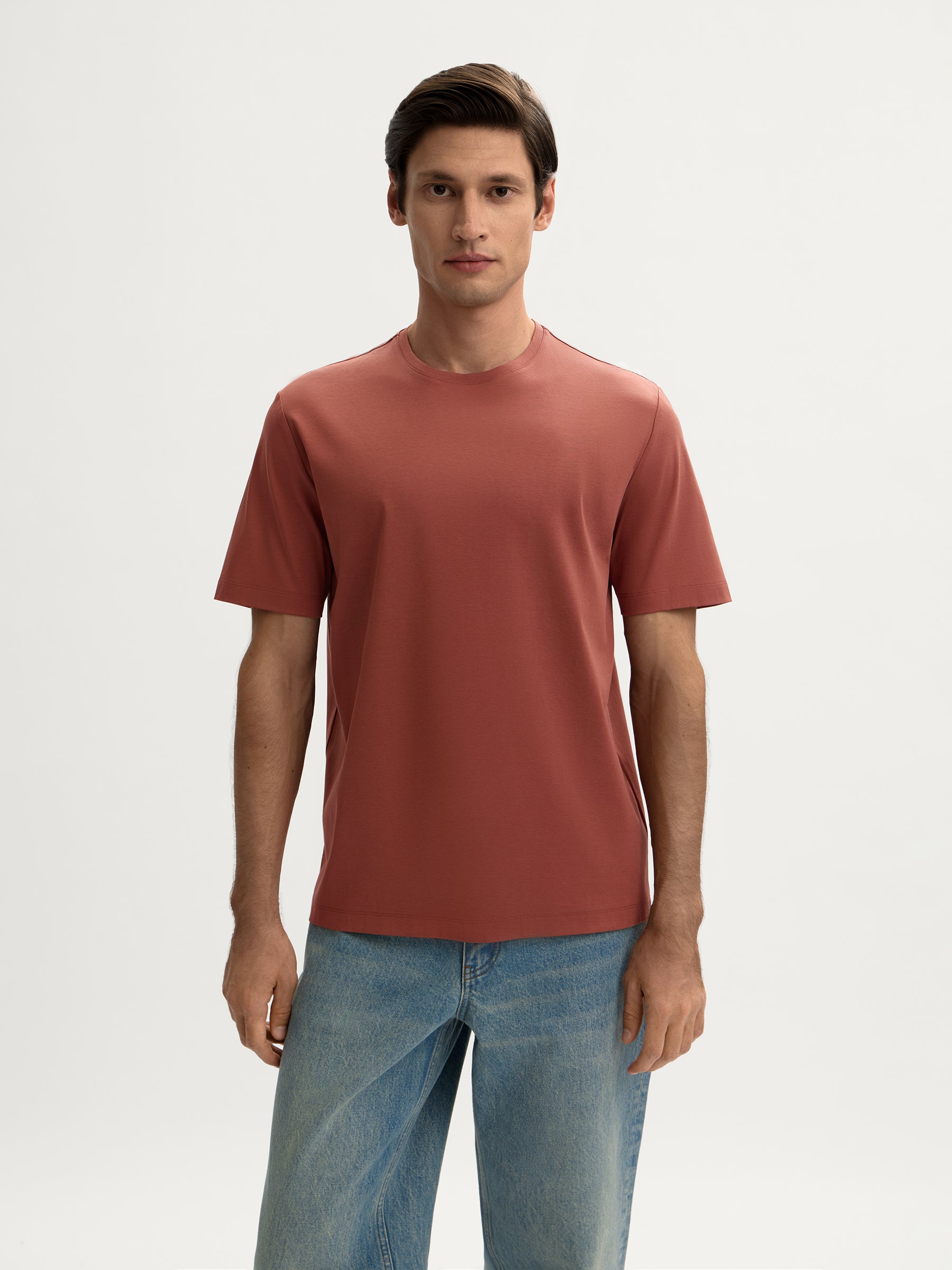 Mercerised cotton T-shirt – 12 STOREEZ