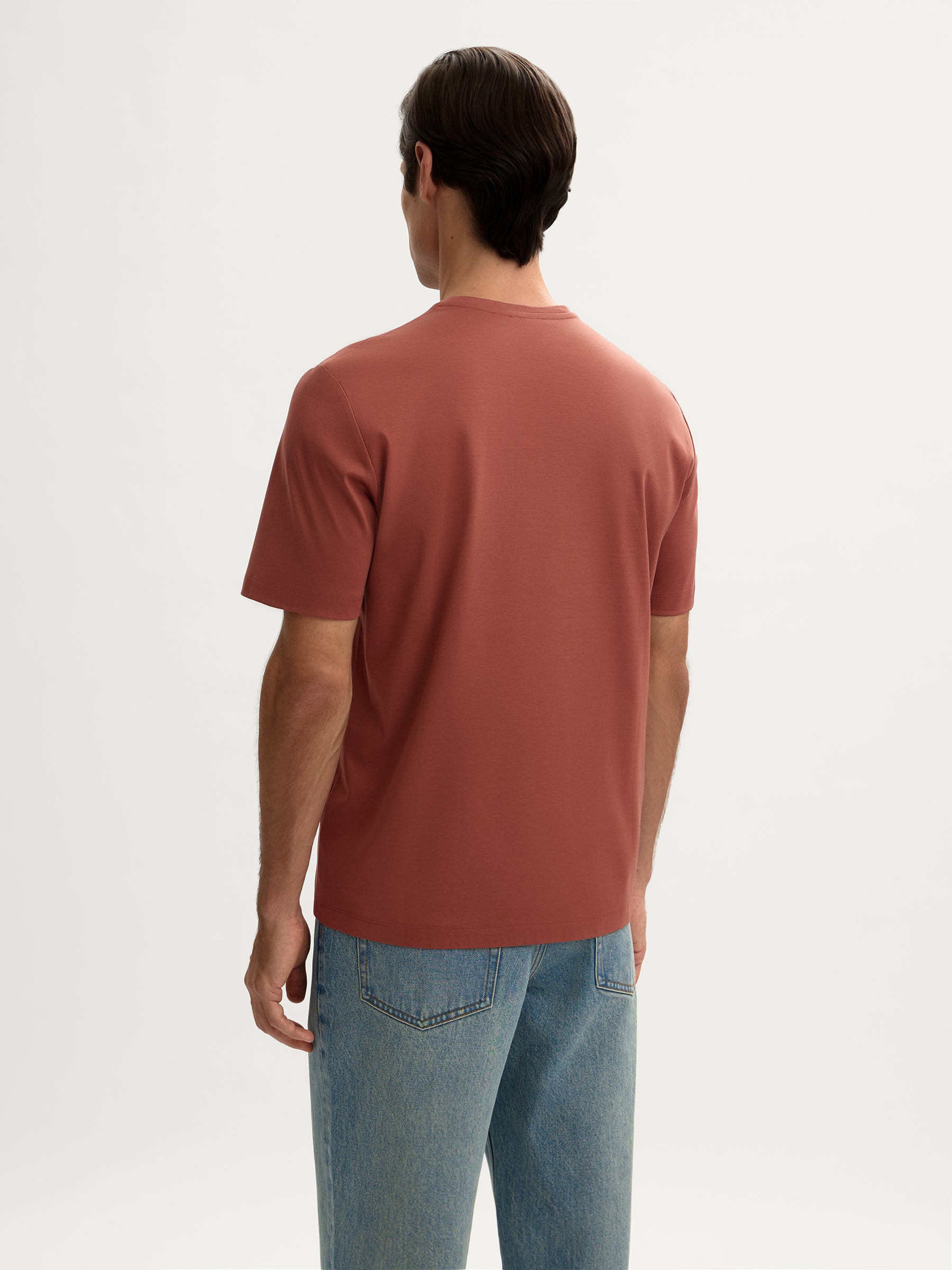 Mercerised cotton T-shirt