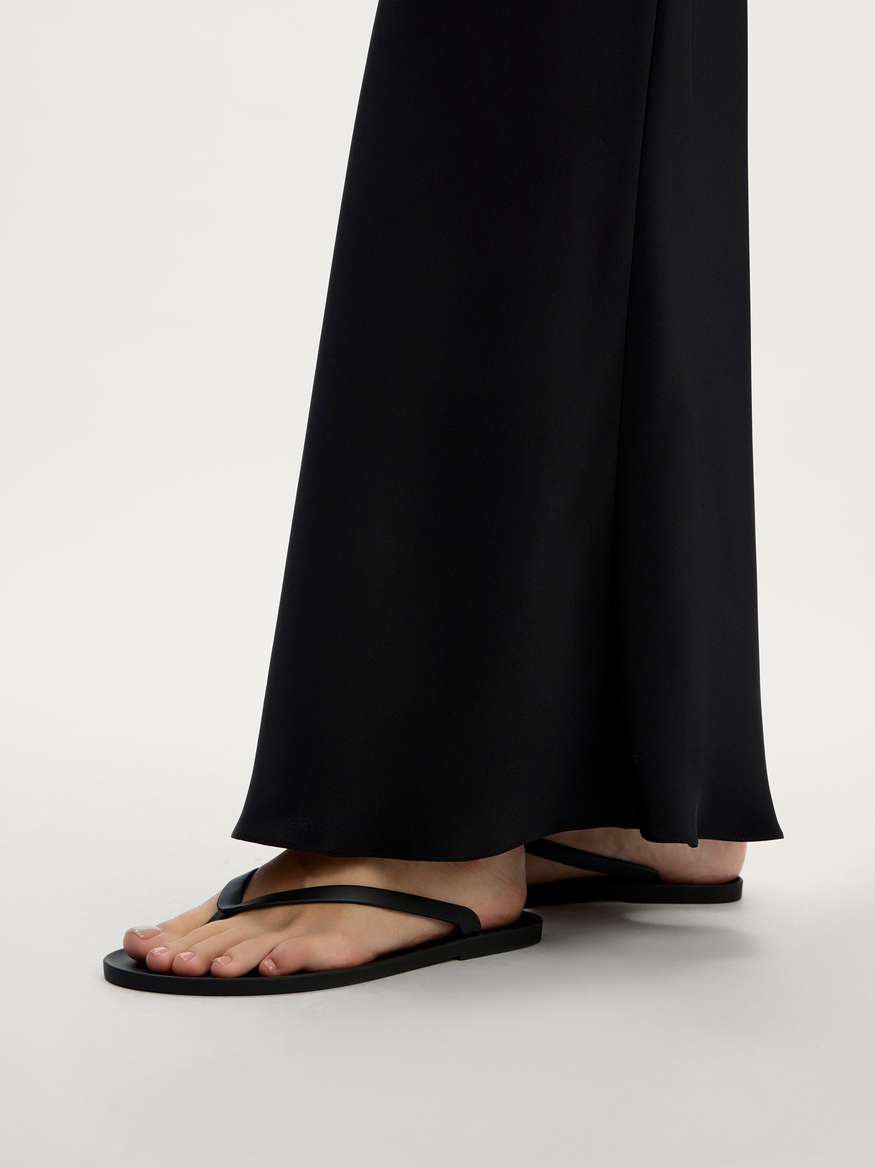 Mulberry silk maxi skirt