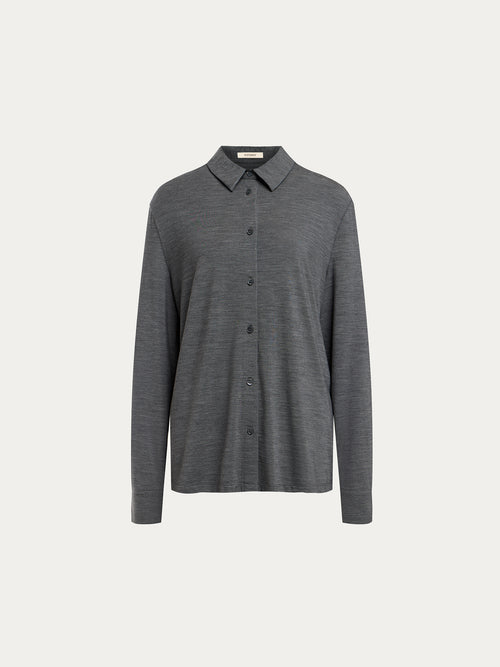 Lyocell-wool shirt