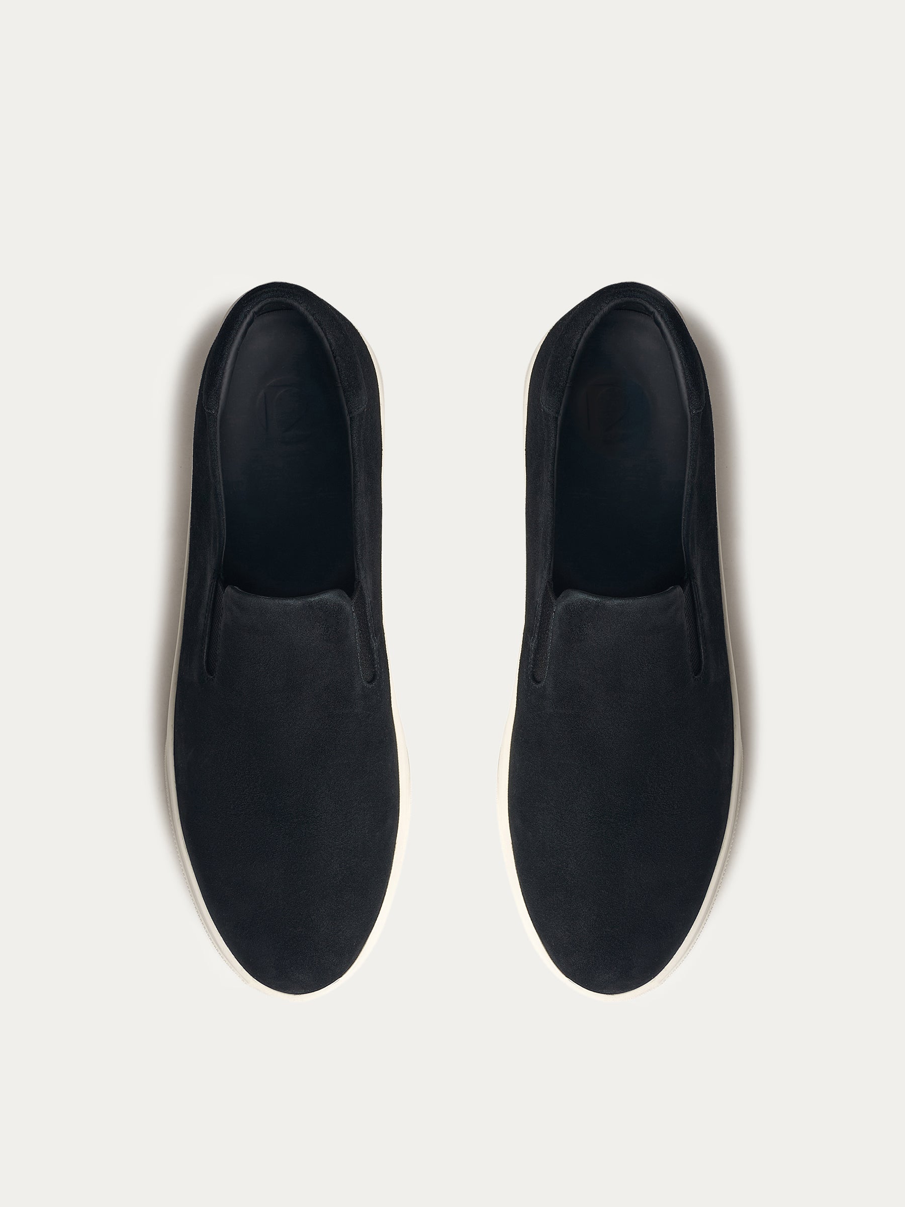 Suede slip-on sneakers