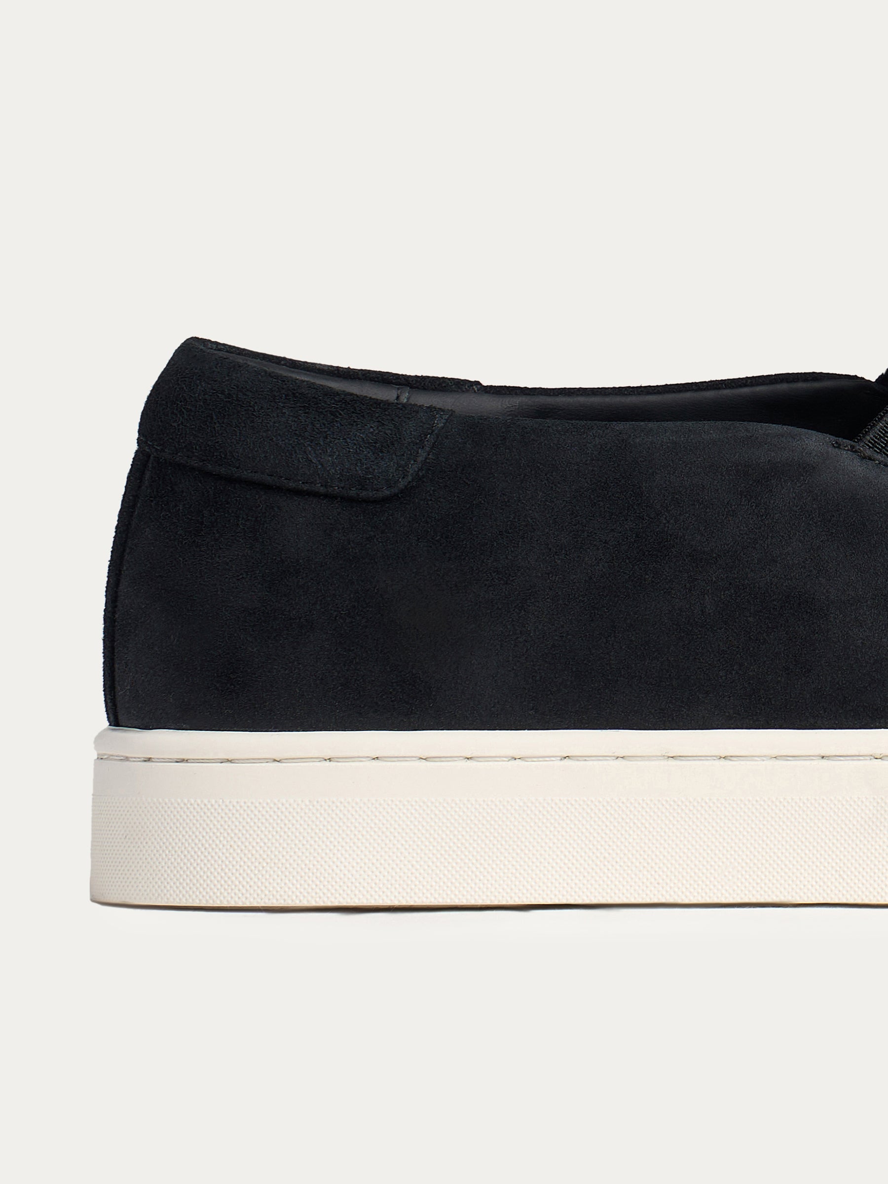 Suede slip-on sneakers