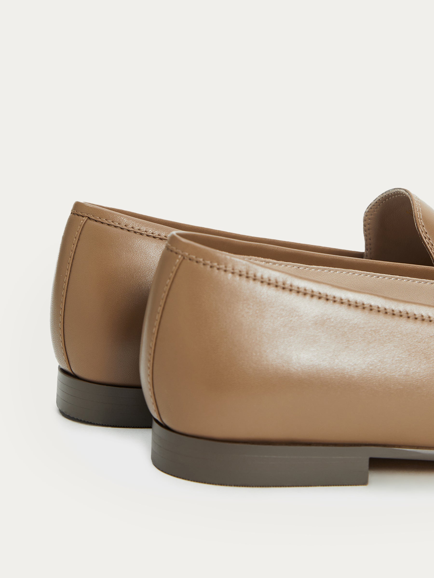 Leather loafers