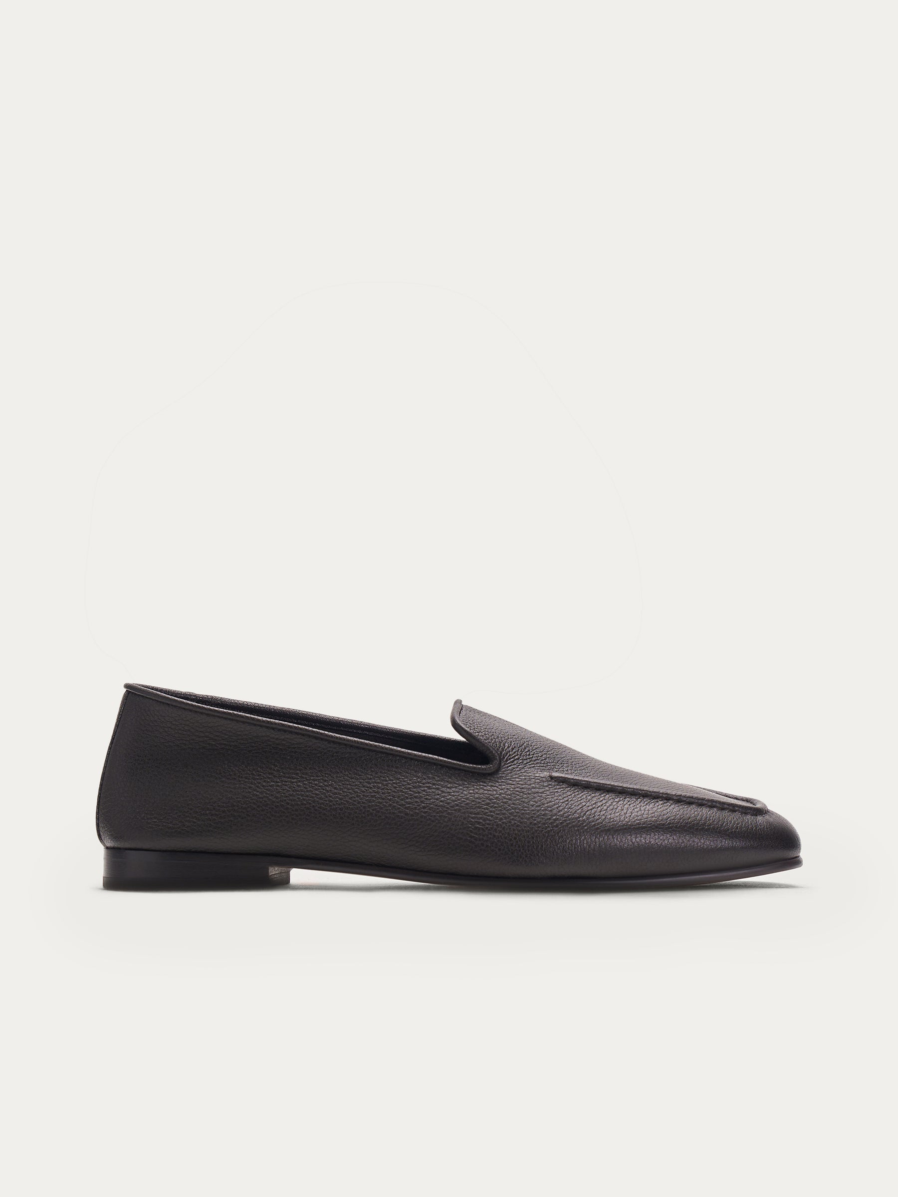 Leather loafers