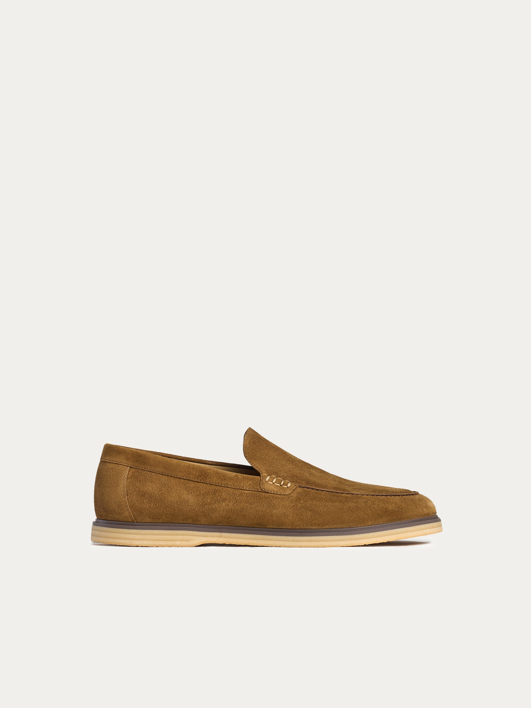 Suede loafers