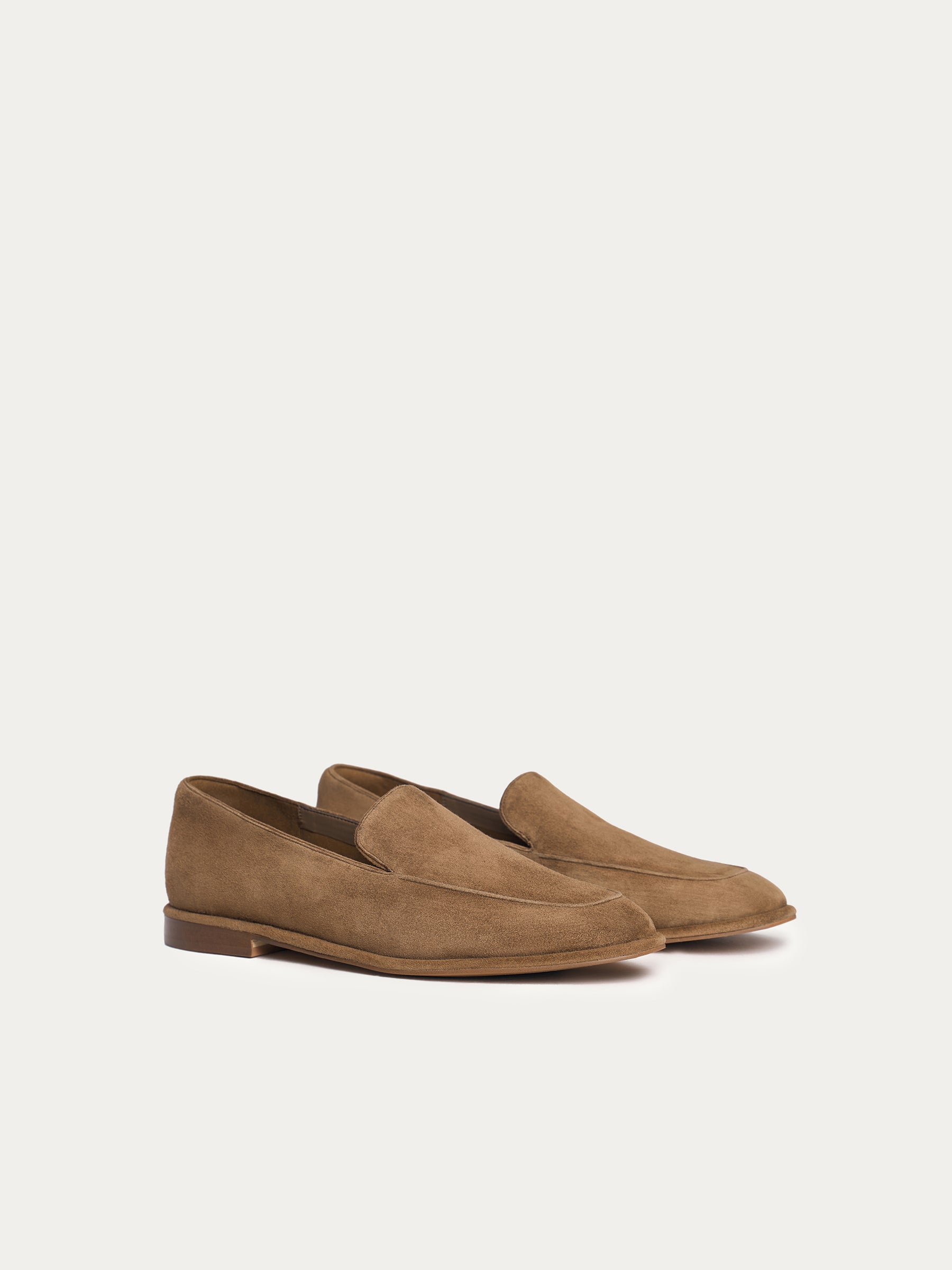 Suede loafers