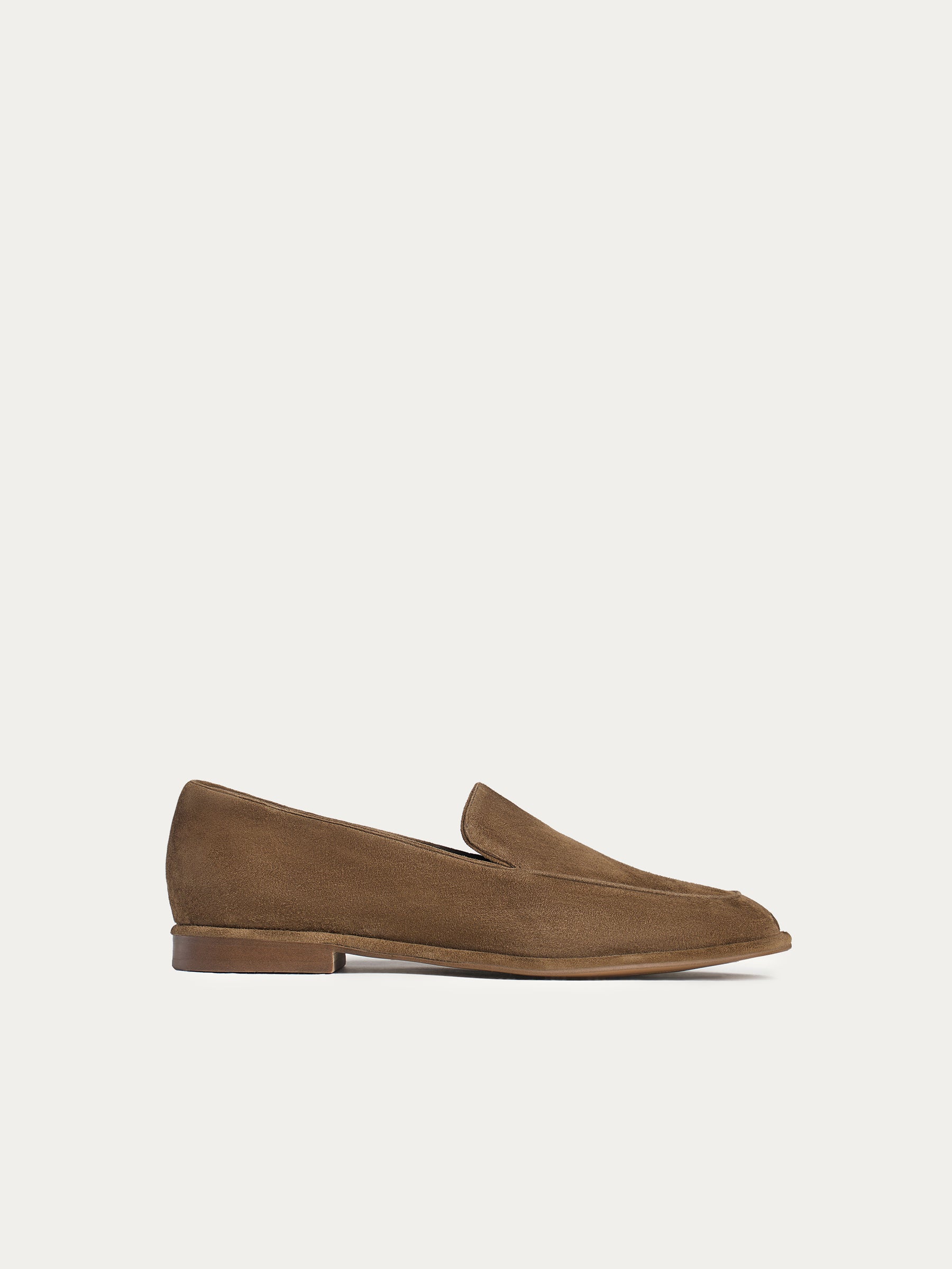 Suede loafers