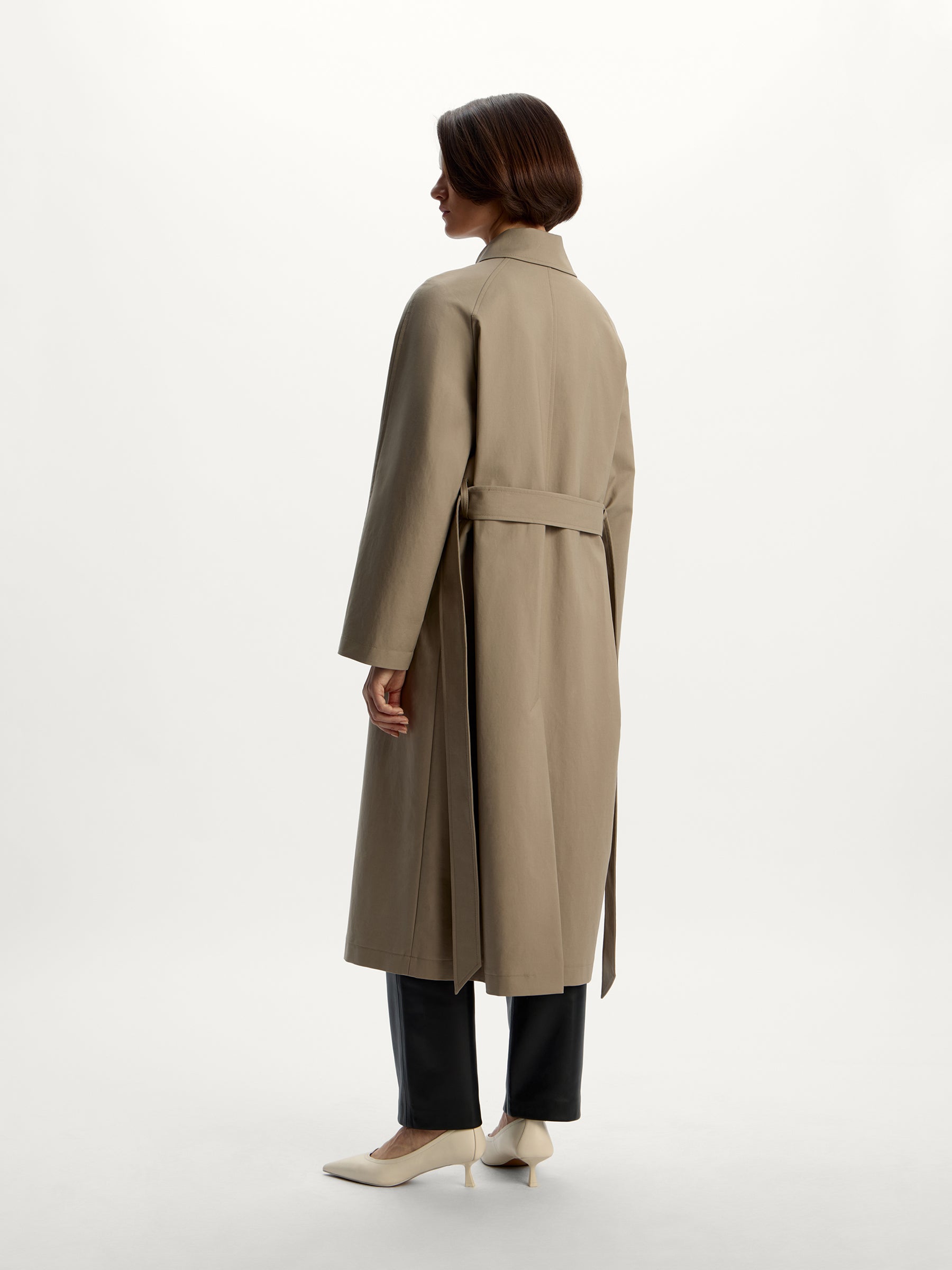 Cotton trench coat