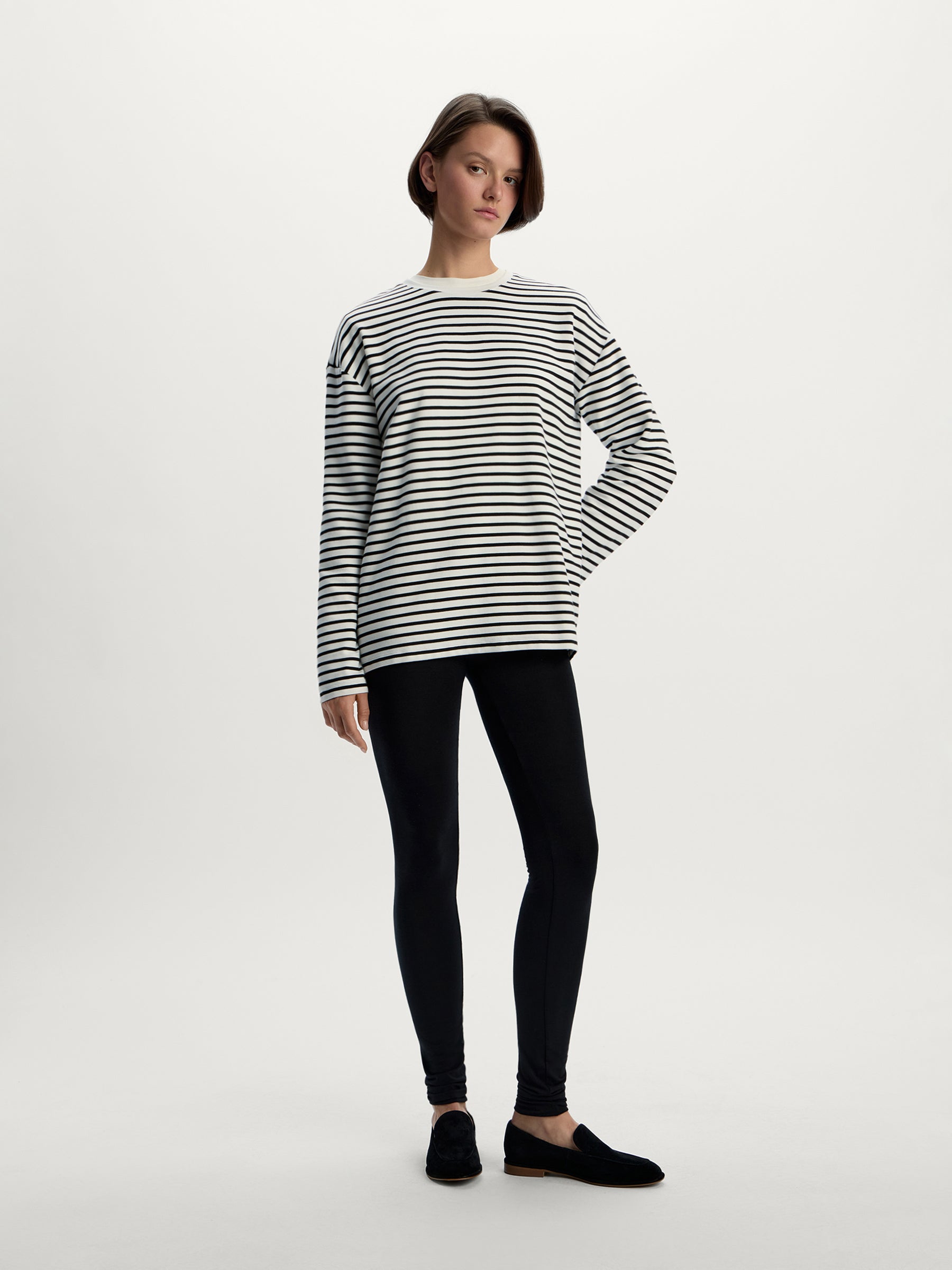 Pima cotton long-sleeve T-shirt