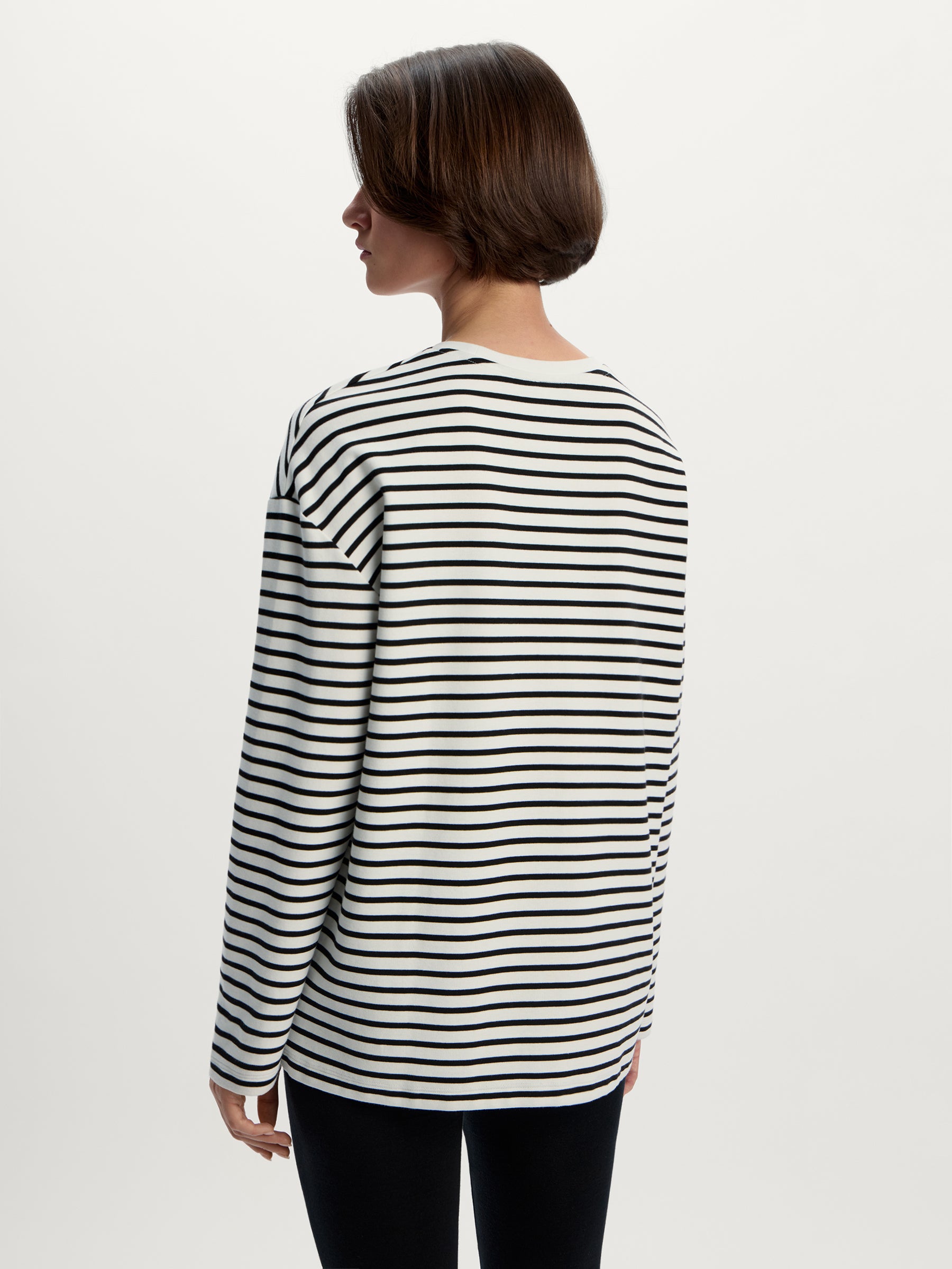 Pima cotton long-sleeve T-shirt