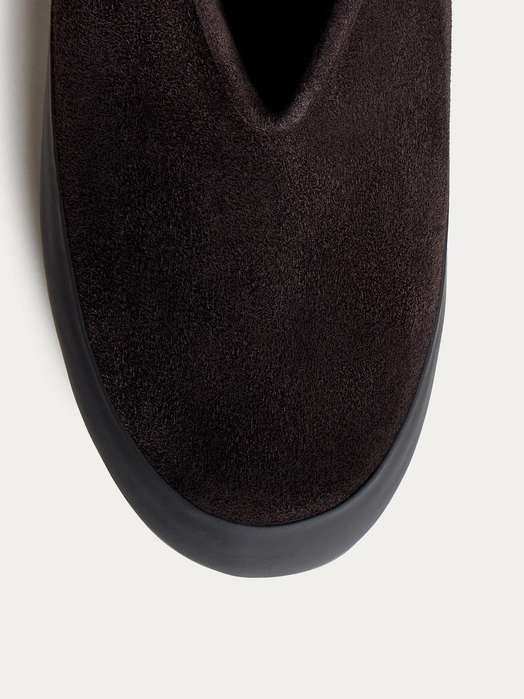 Shearling-lined loafers