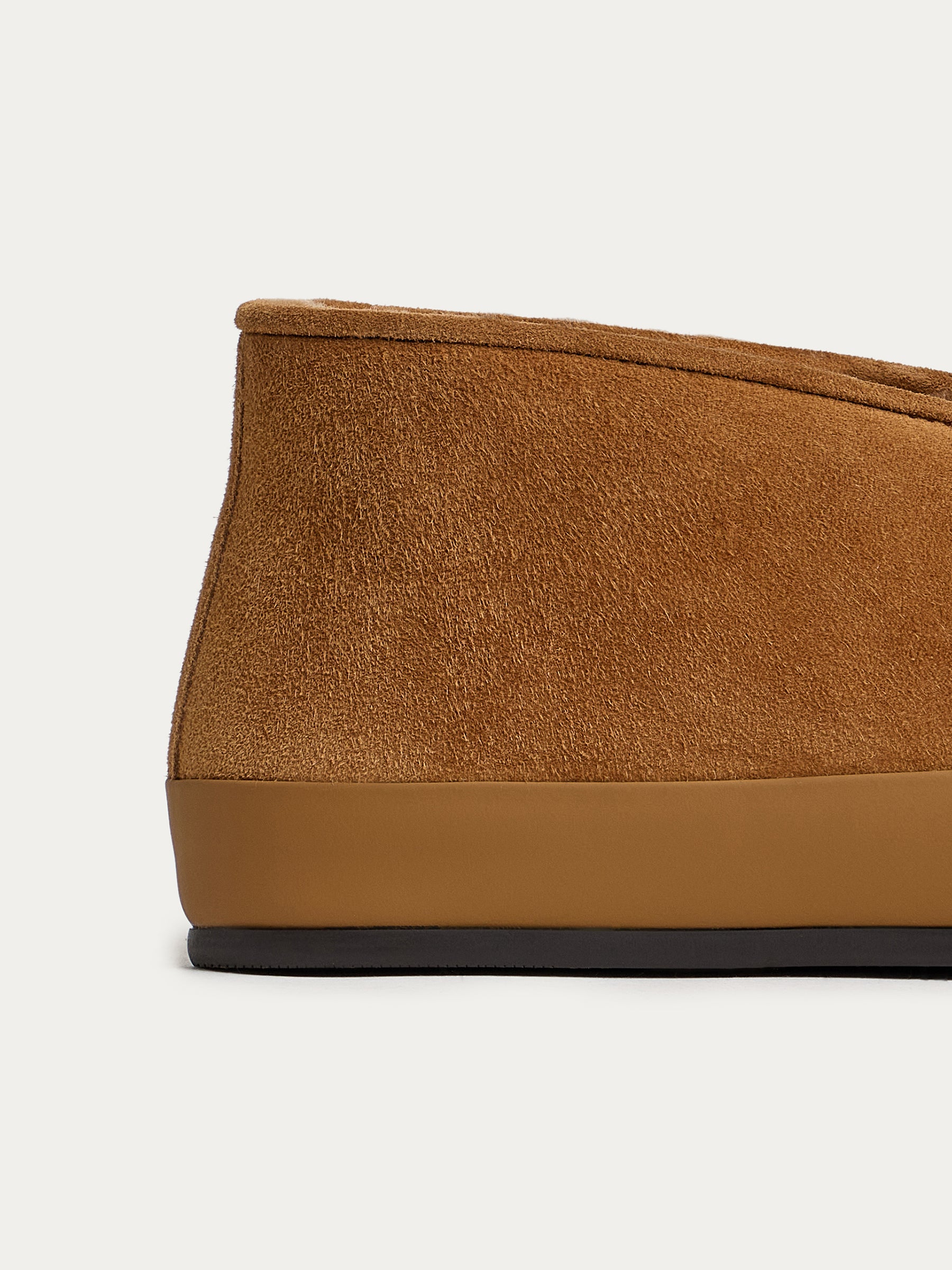 Shearling-lined loafers