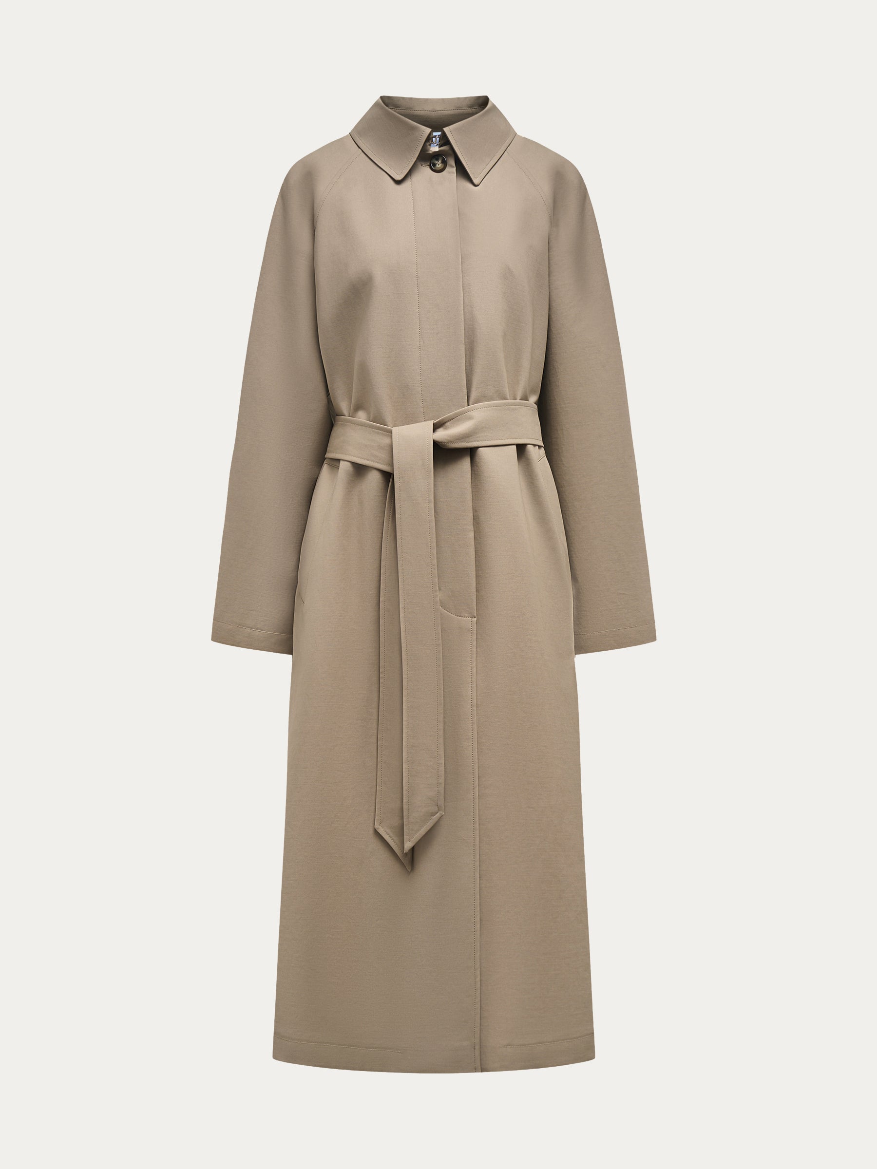 Cotton trench coat