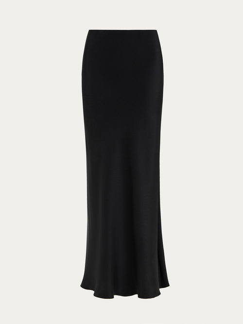 Mulberry silk maxi skirt