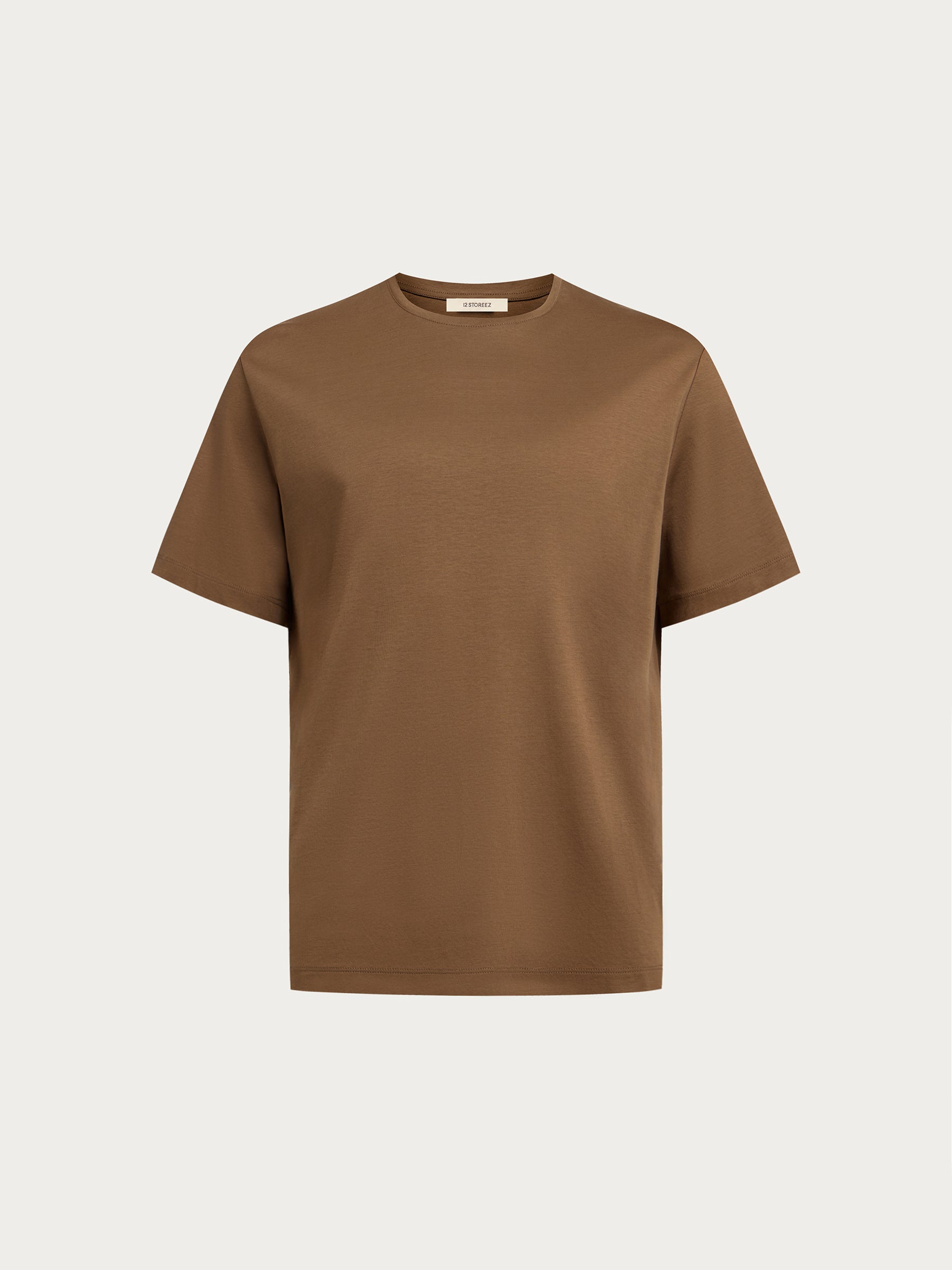 Mercerised cotton T-shirt