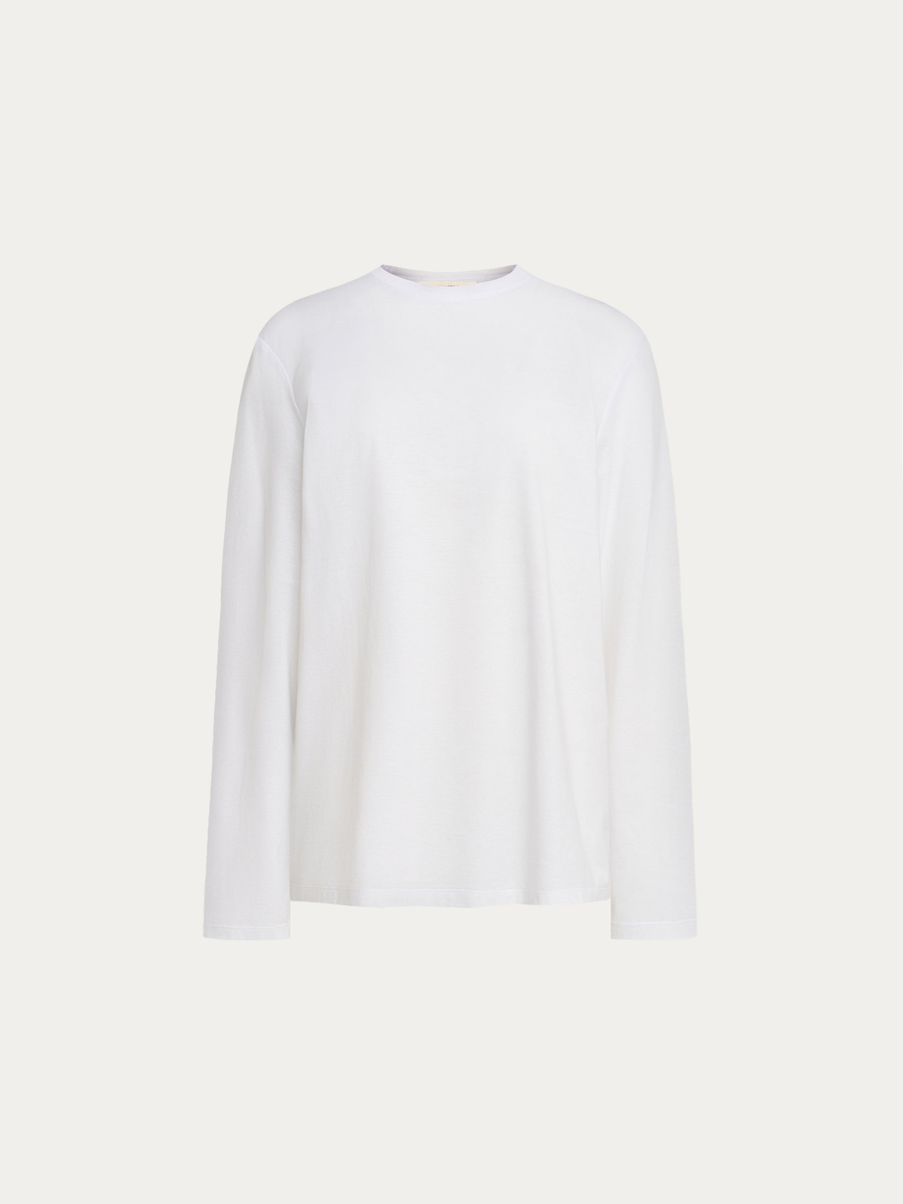 Cotton long sleeve T-shirt