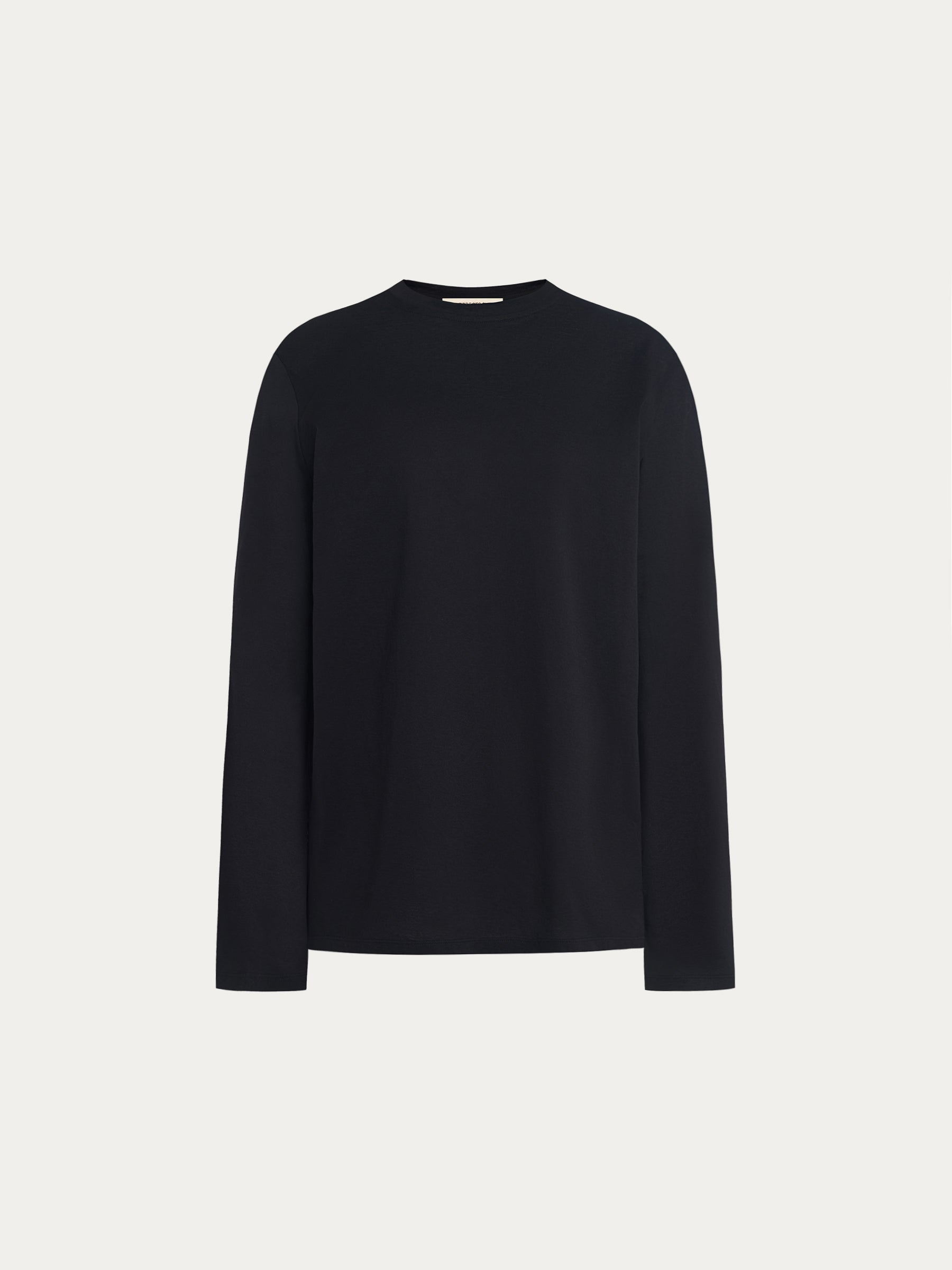 Cotton long sleeve T-shirt