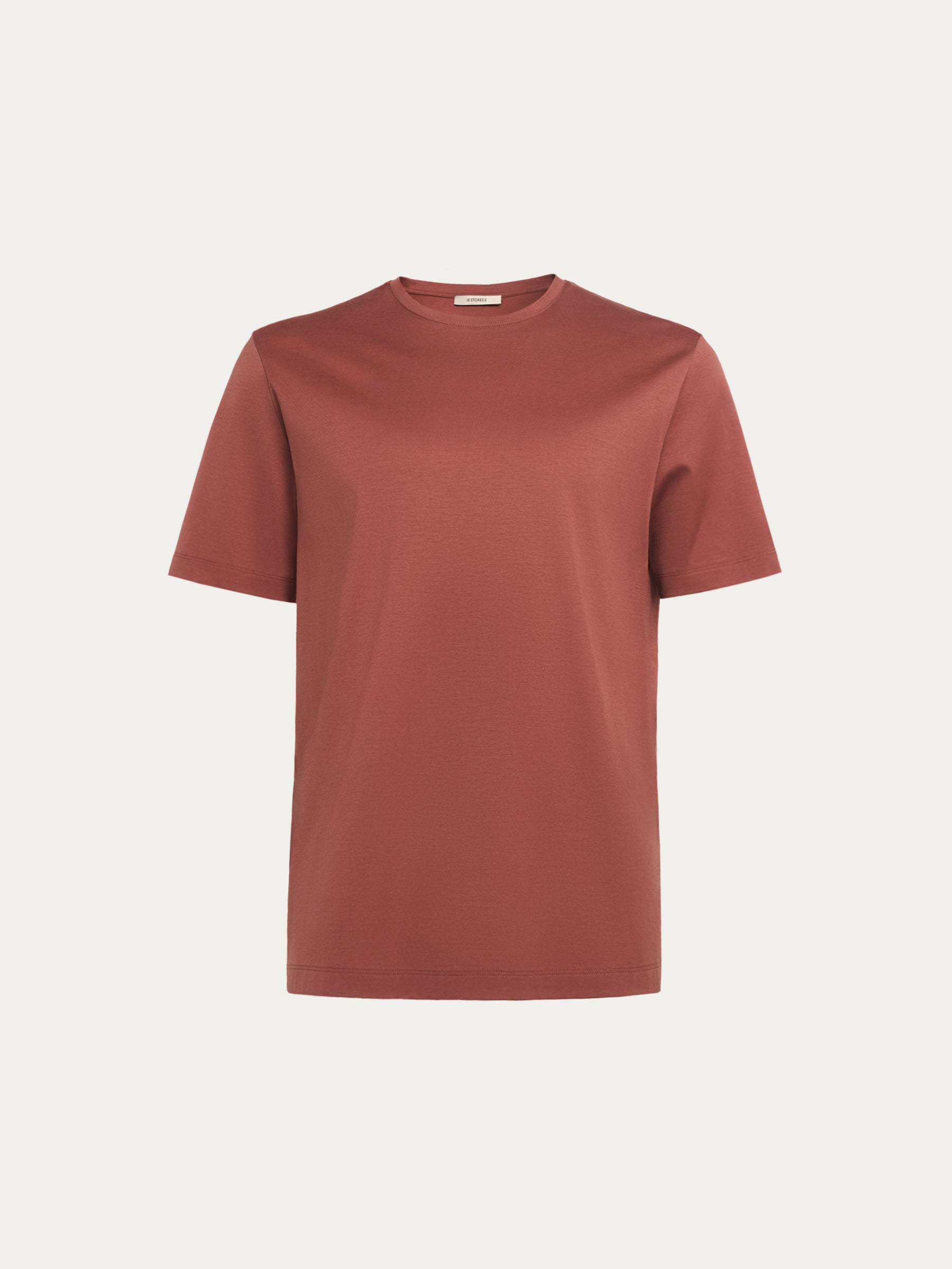 Mercerised cotton T-shirt