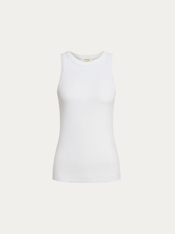 Ribbed cotton tank top – 12 STOREEZ