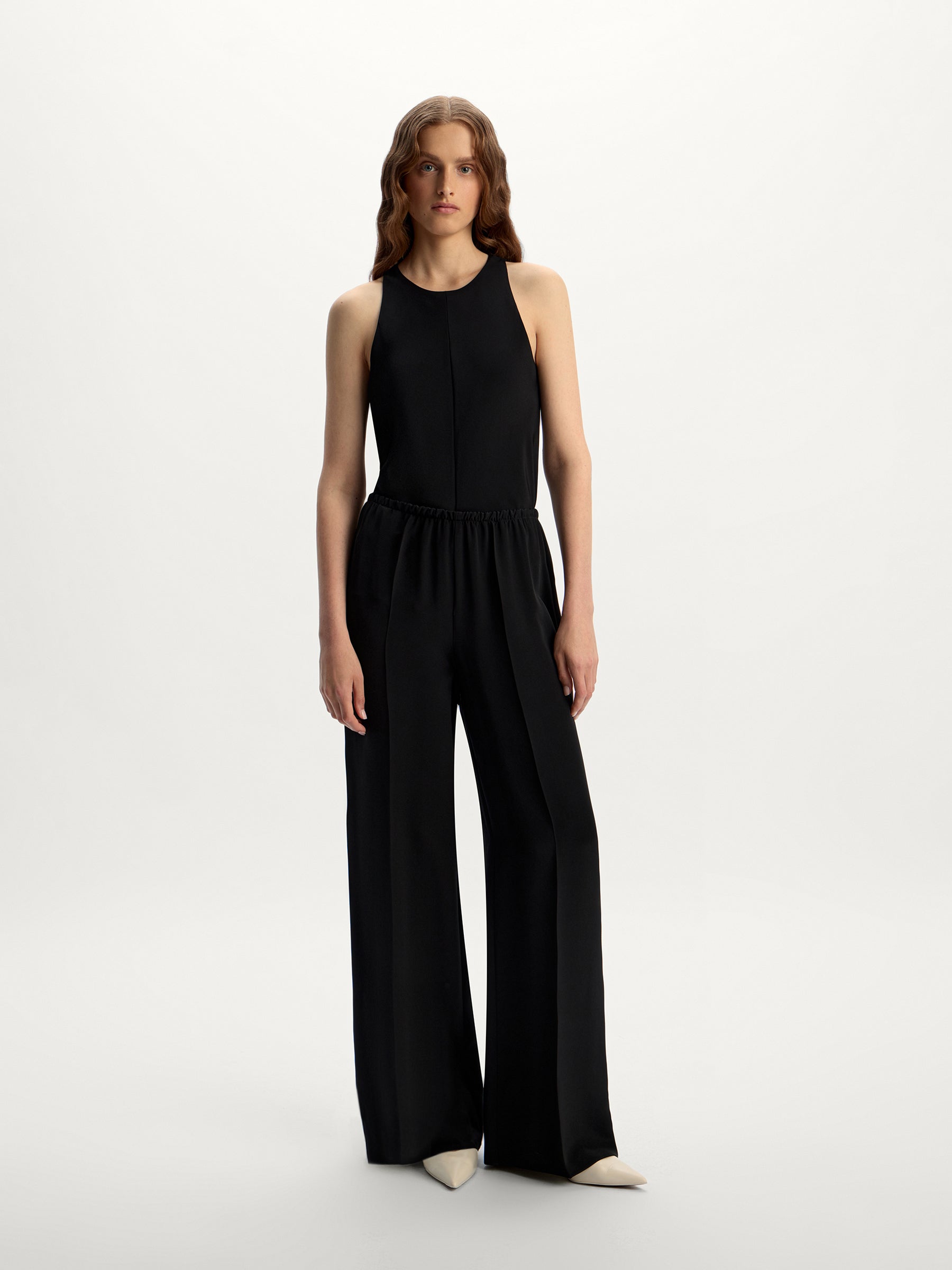 Mulberry silk trousers