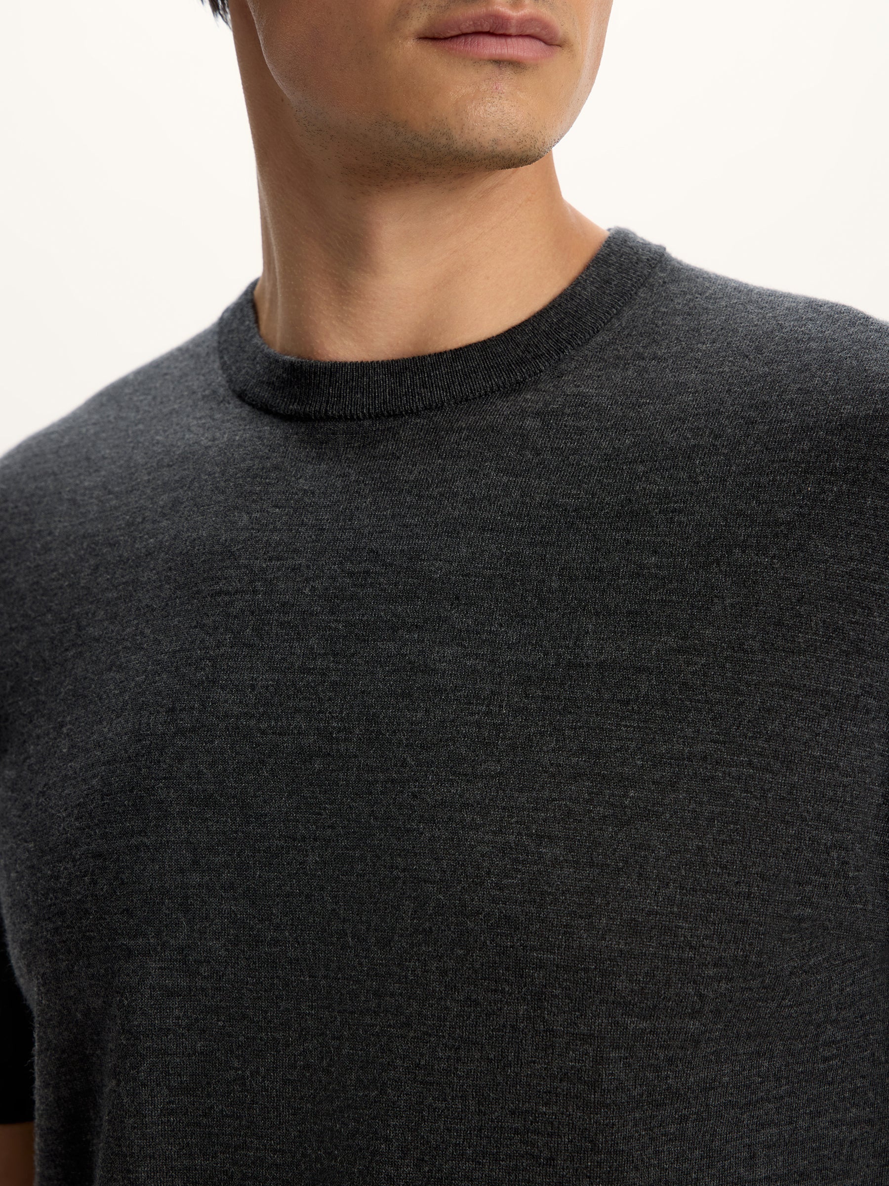 Merino-silk jumper