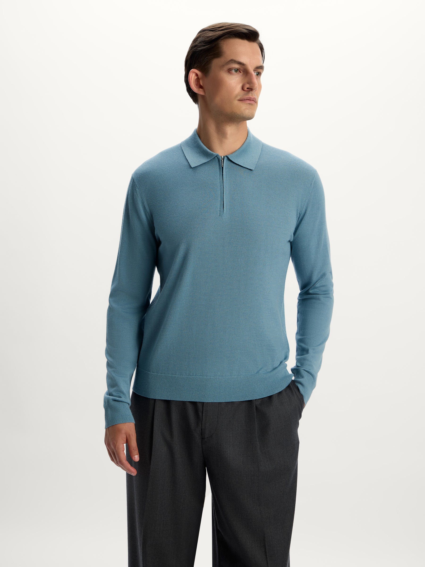 Wool-silk-cashmere jumper