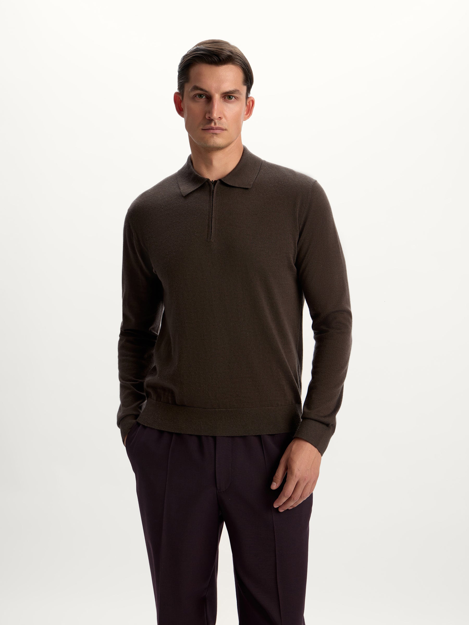 Wool-silk-cashmere jumper