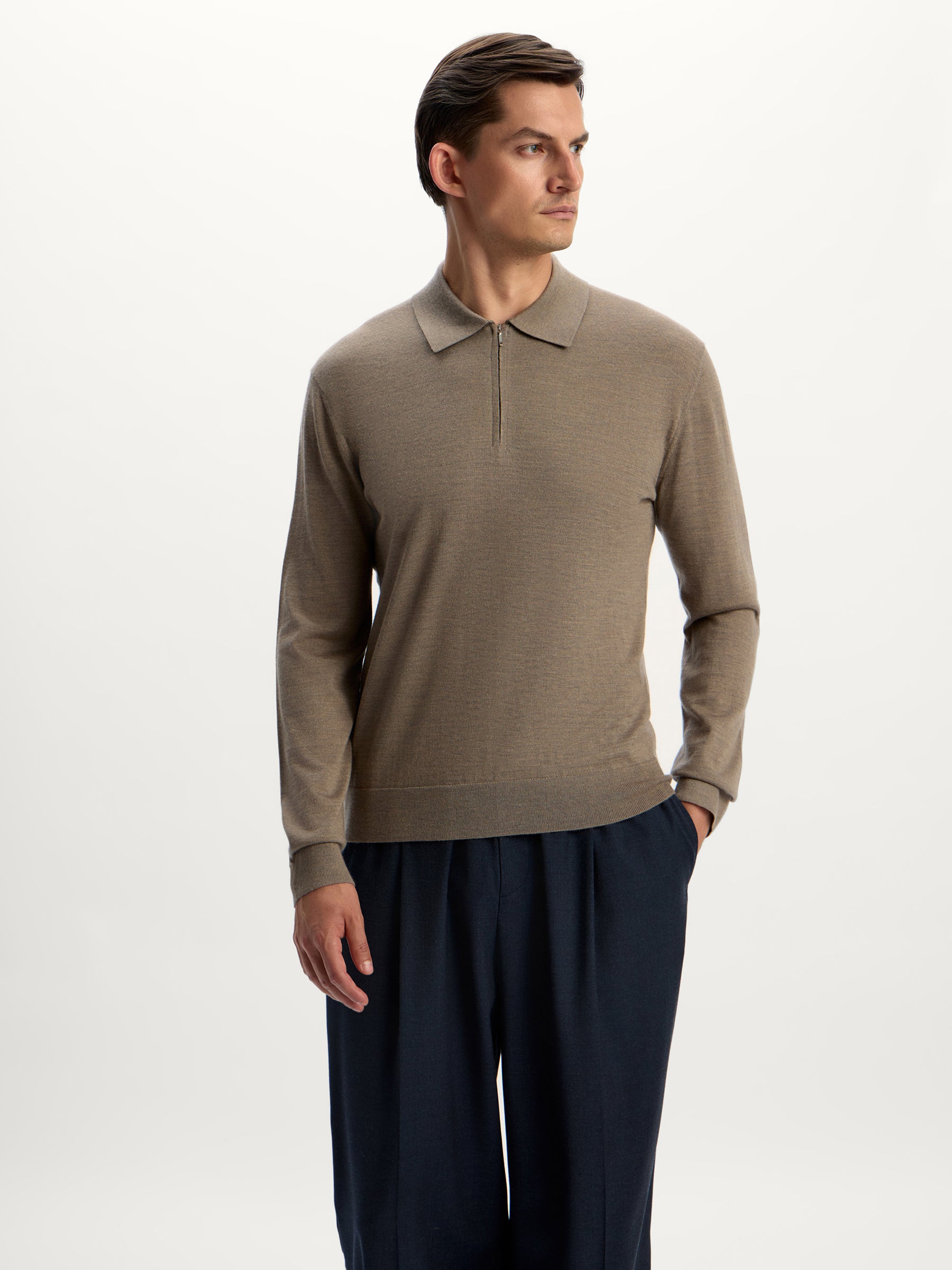 Wool-silk-cashmere jumper