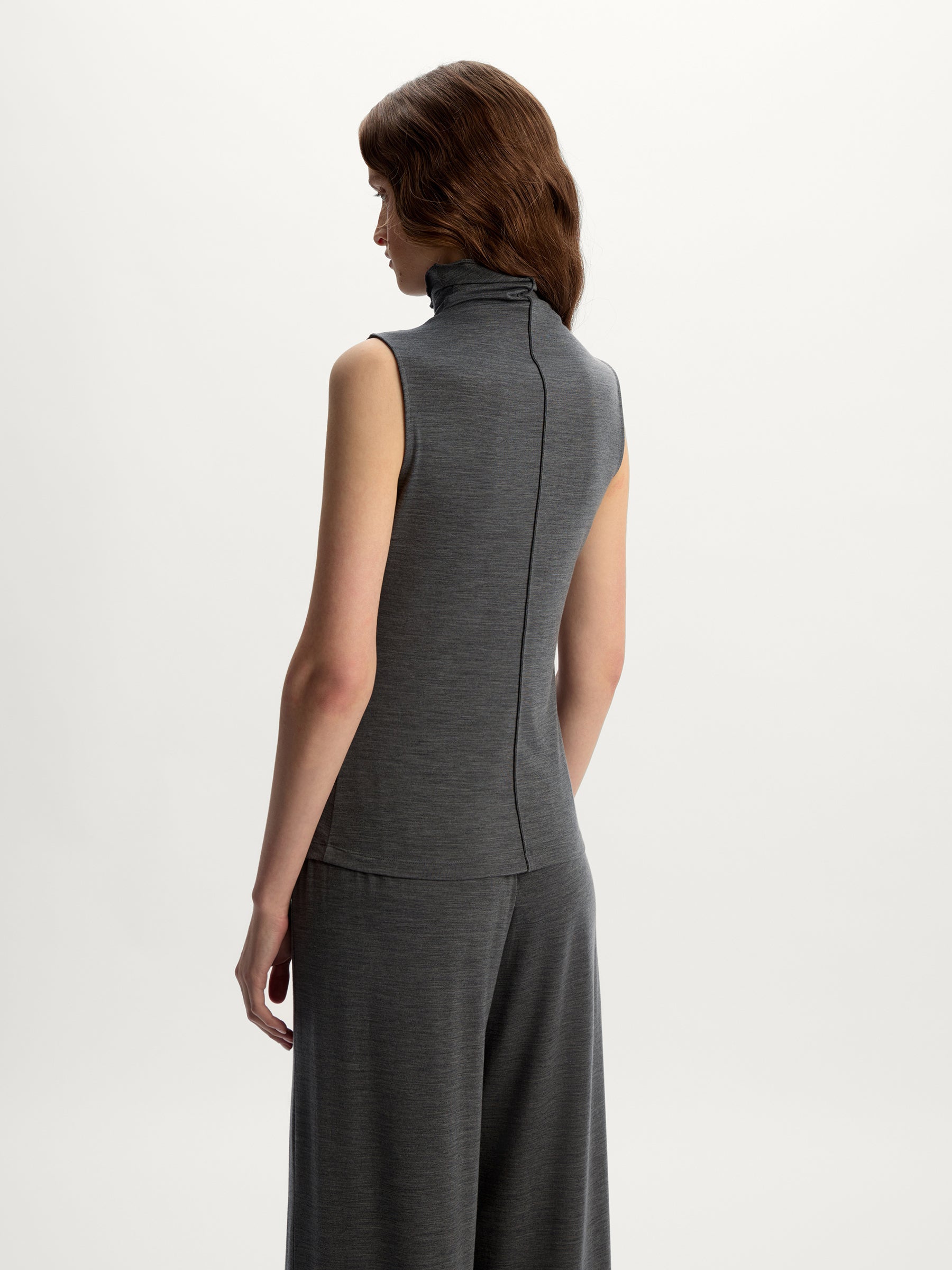 Lyocell-wool top