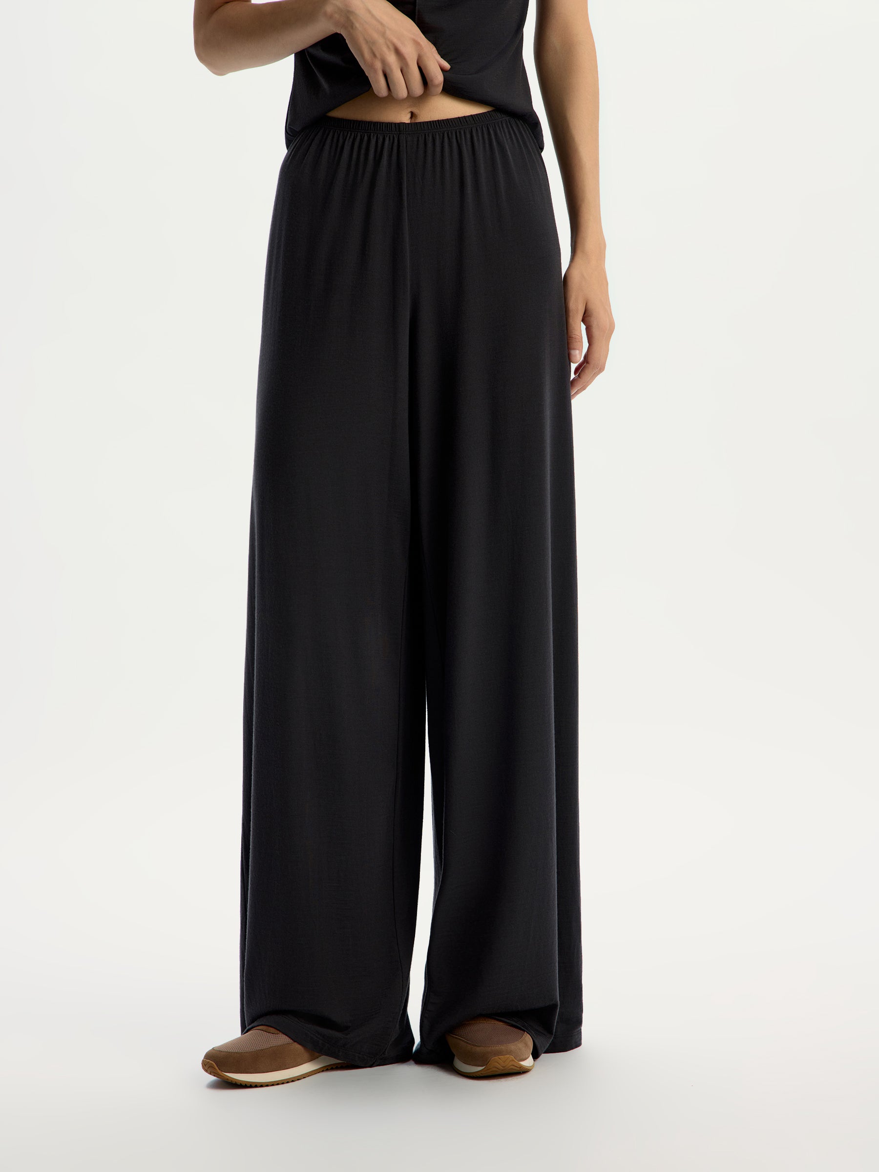 Lyocell-wool trousers