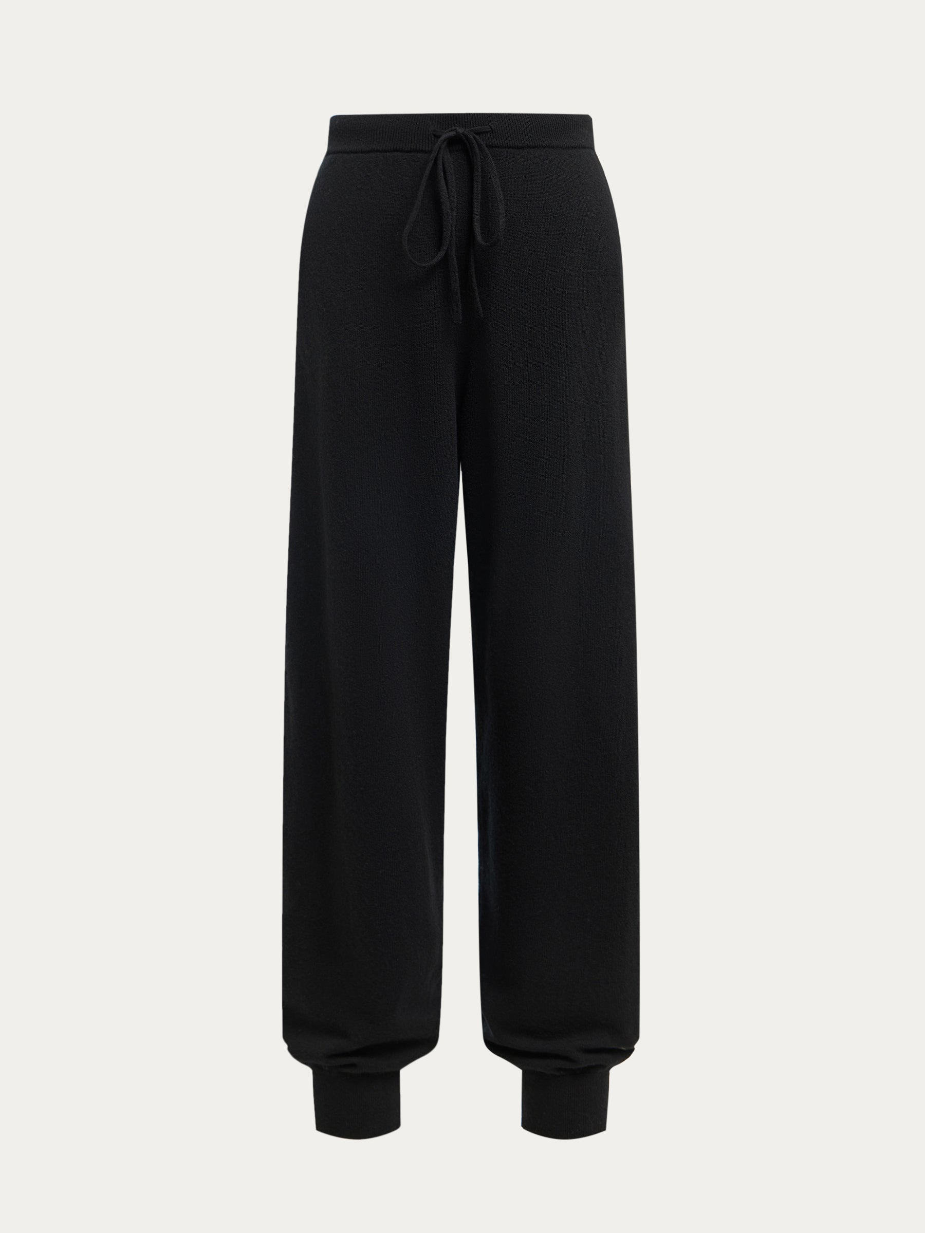 Wool-cashmere joggers