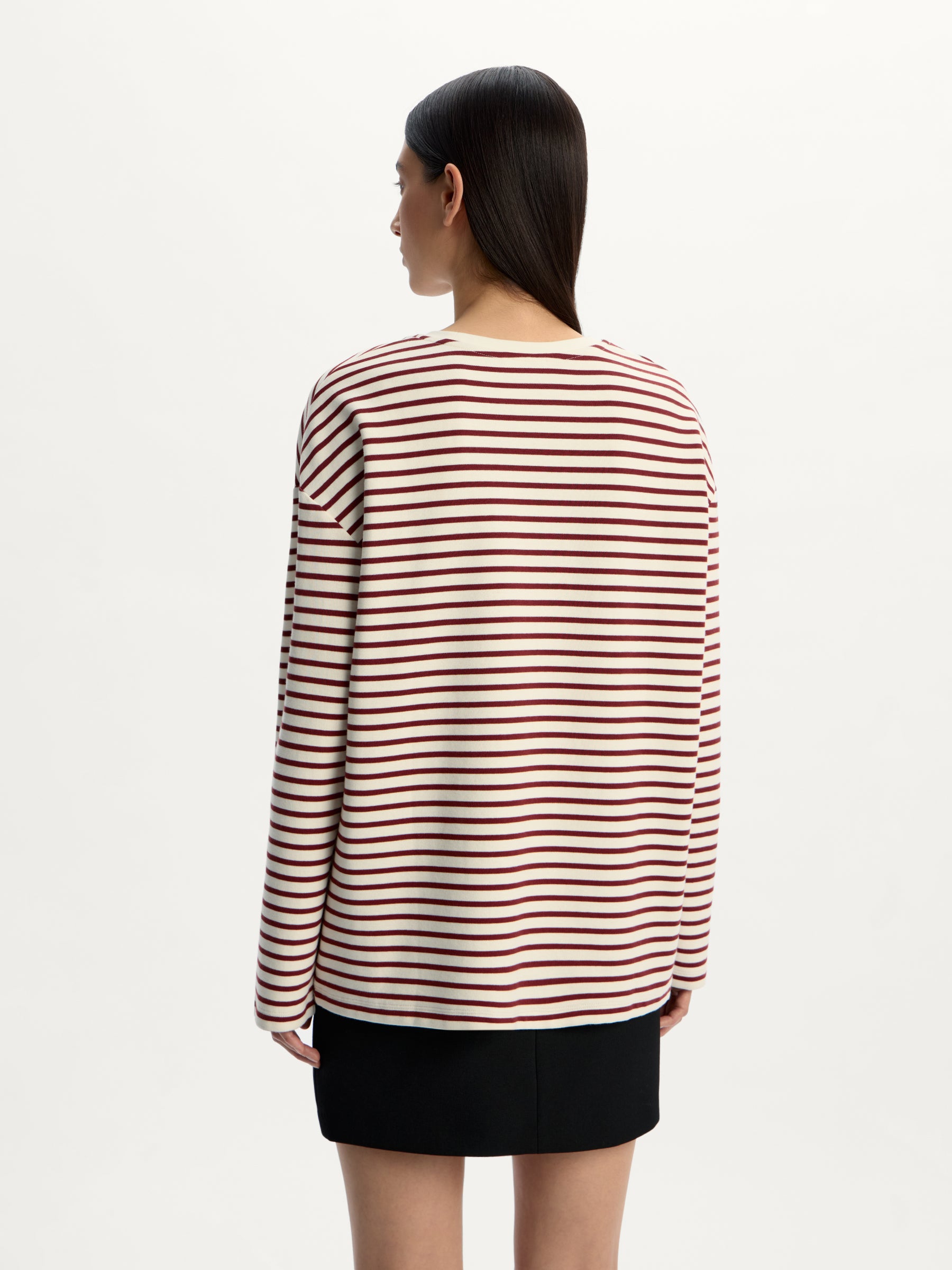 Pima cotton long-sleeve T-shirt