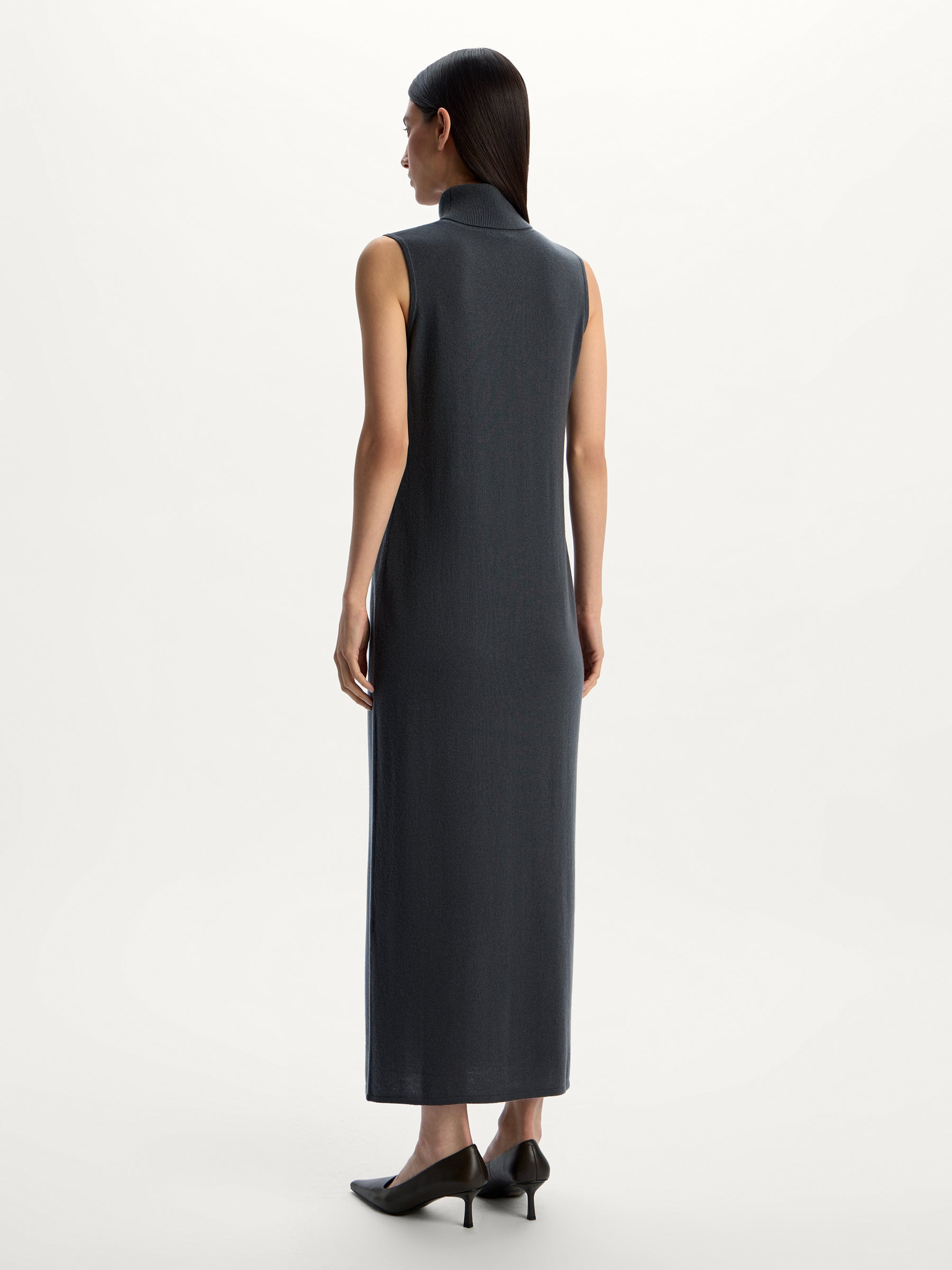 Wool-cashmere dress